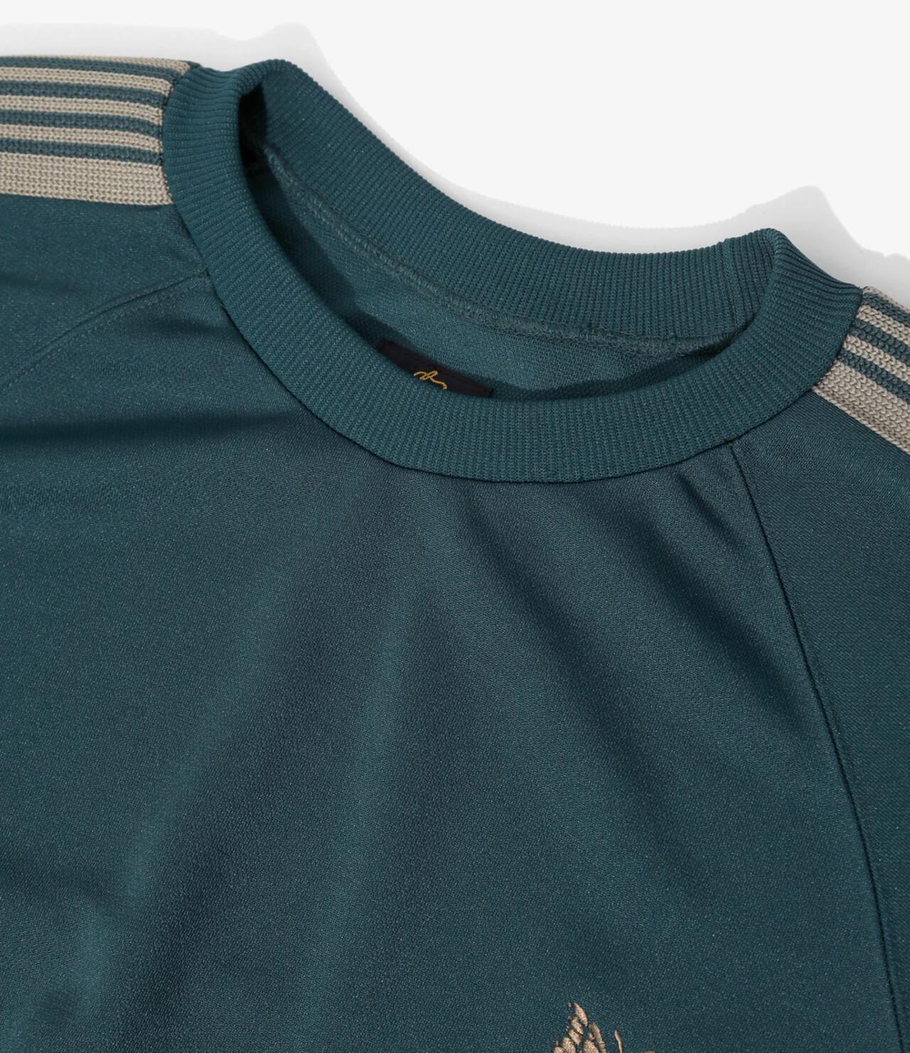 Needles/ニードルズ Track Crew Neck Shirt - Poly Smooth