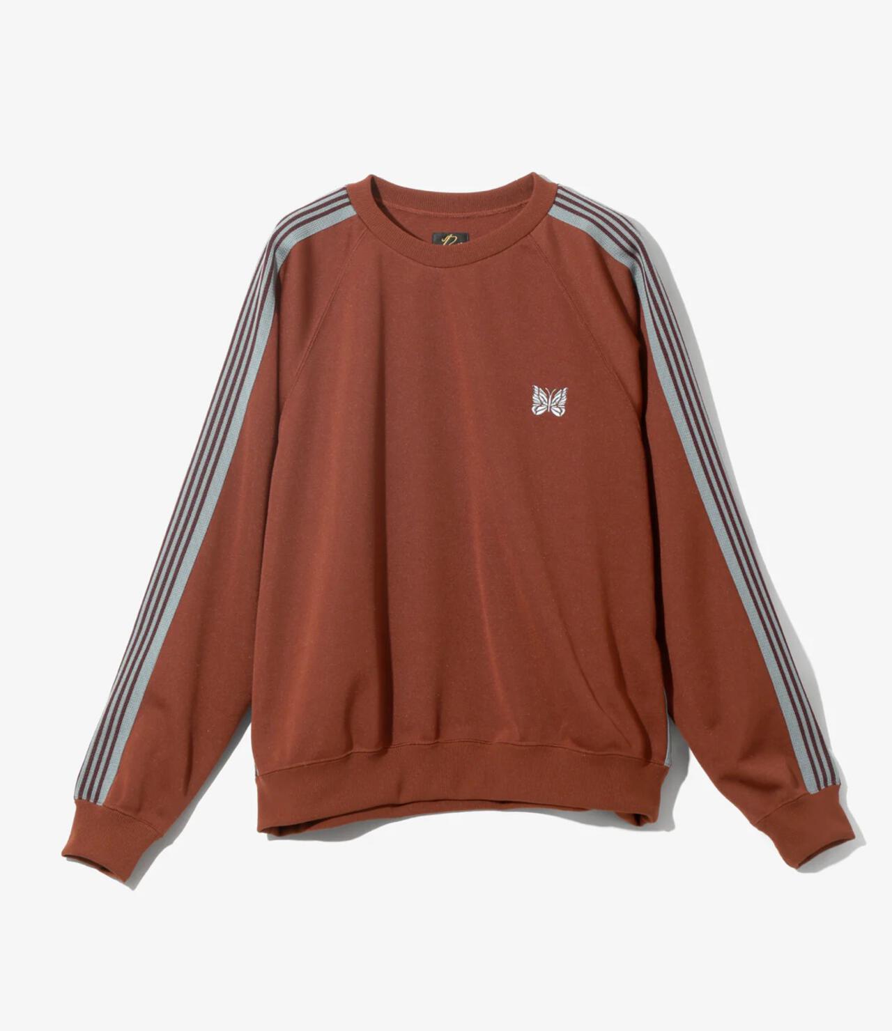 Needles/ニードルズ Track Crew Neck Shirt - Poly Smooth