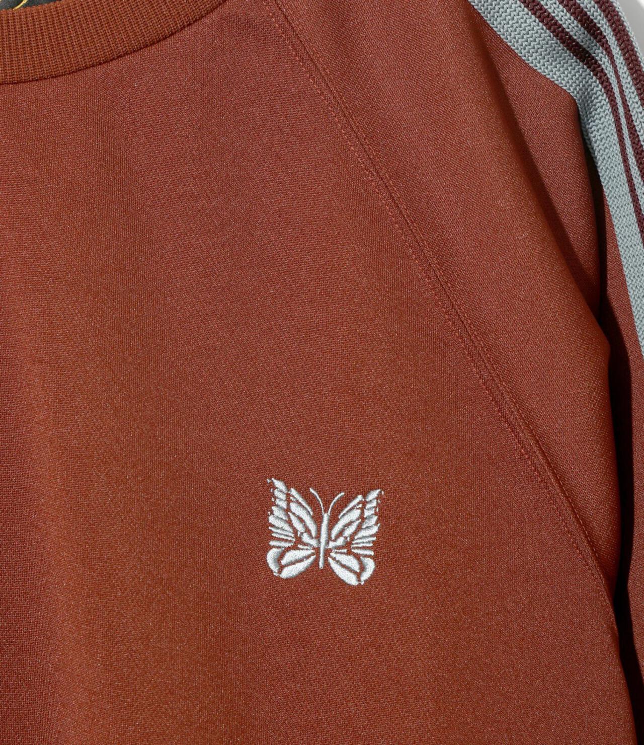 Needles/ニードルズ Track Crew Neck Shirt - Poly Smooth