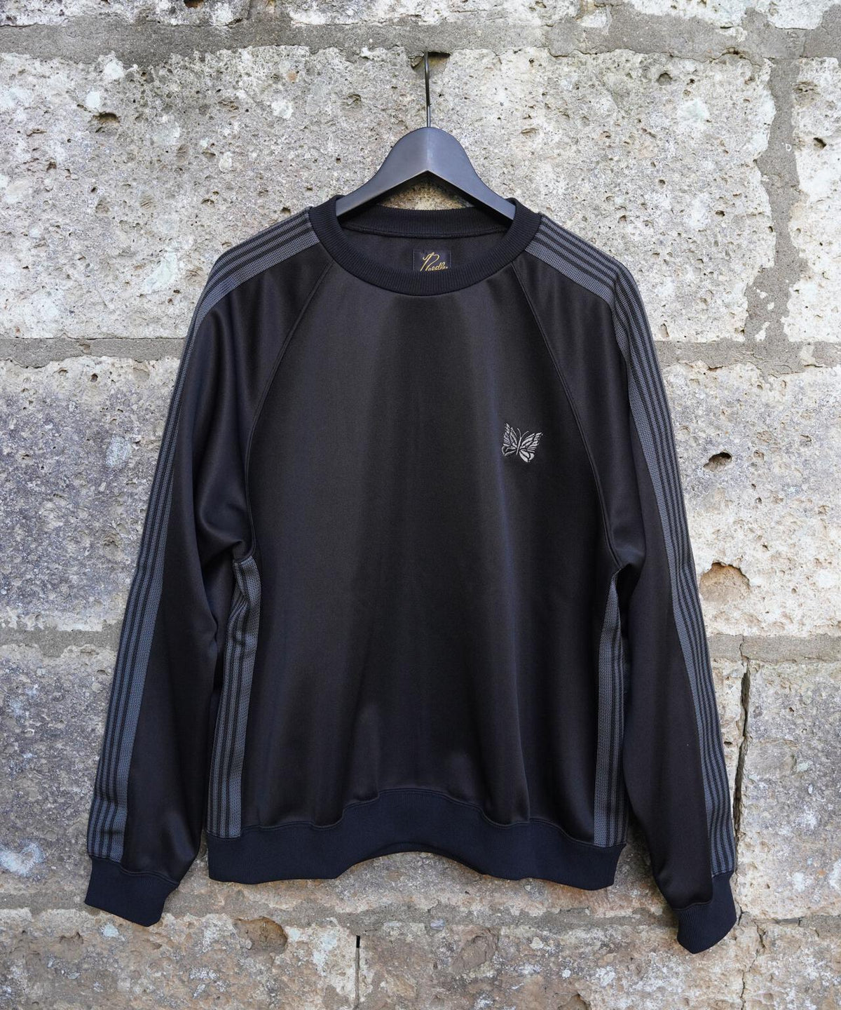 Needles/ニードルズ 別注Track Crew Neck Shirt - Poly Smooth