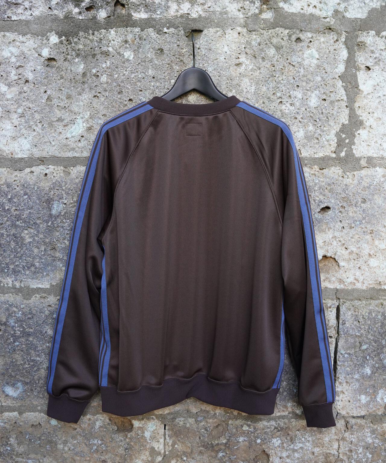 Needles/ニードルズ 別注Track Crew Neck Shirt - Poly Smooth