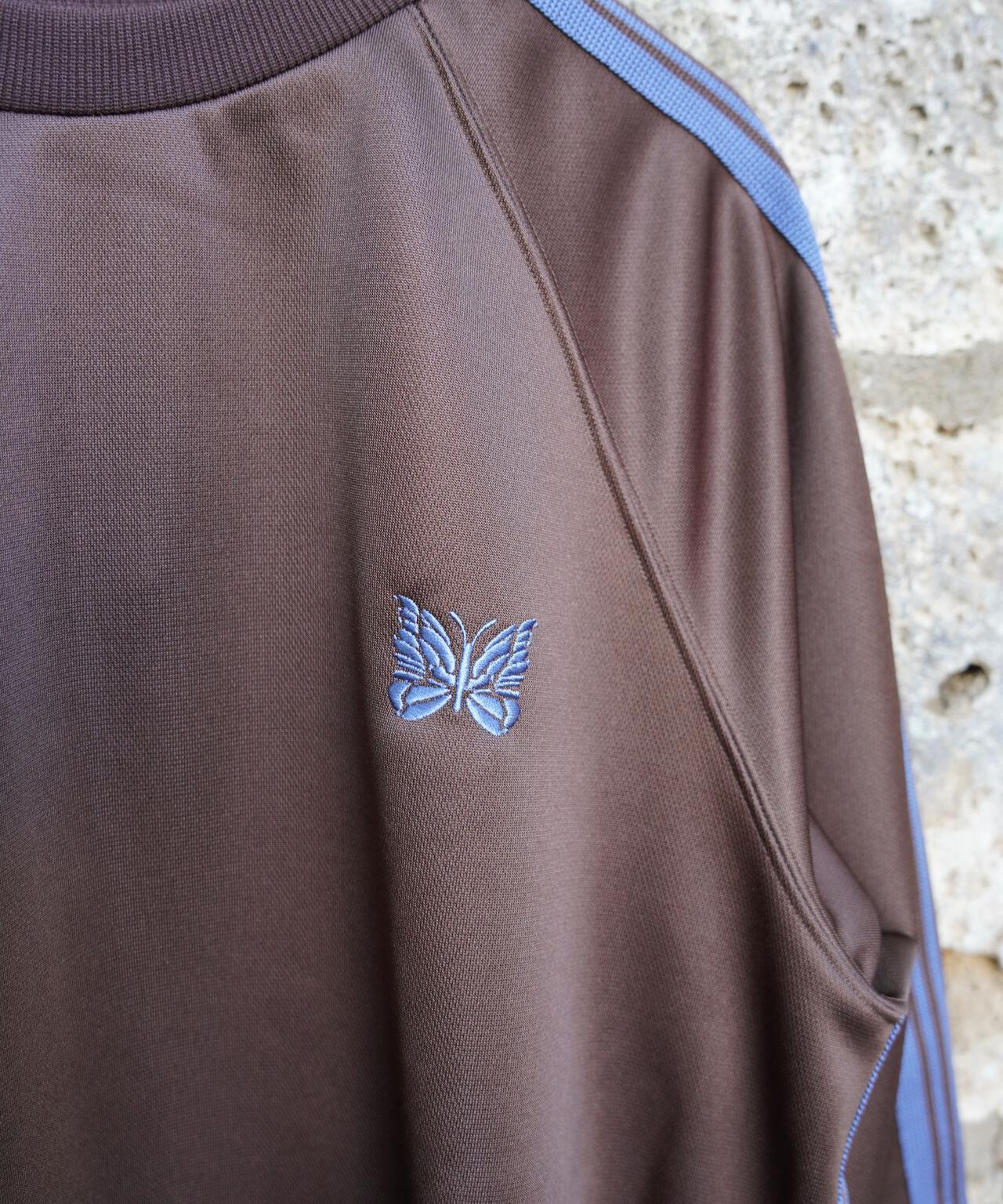 Needles/ニードルズ 別注Track Crew Neck Shirt - Poly Smooth