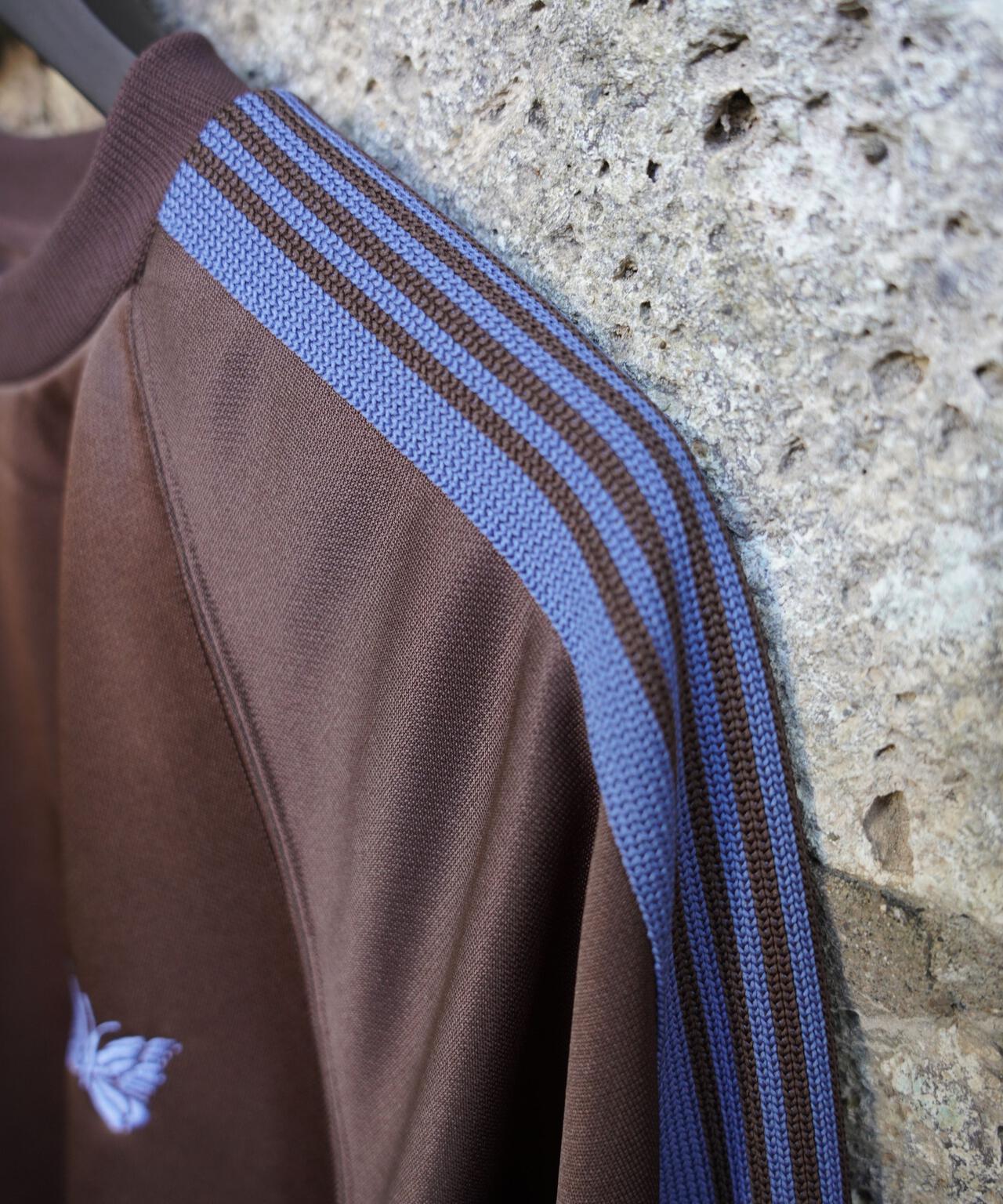 Needles/ニードルズ 別注Track Crew Neck Shirt - Poly Smooth