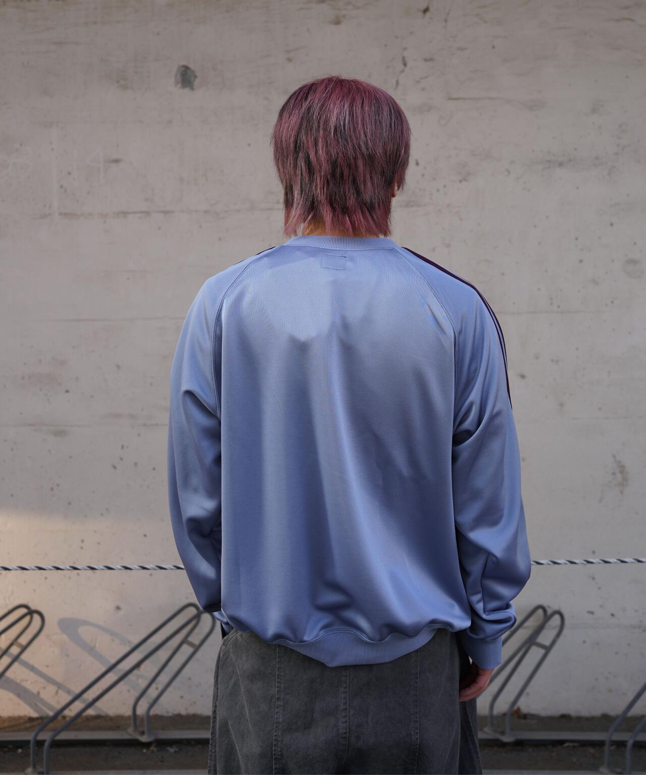 Needles/ニードルズ 別注Track Crew Neck Shirt - Poly Smooth