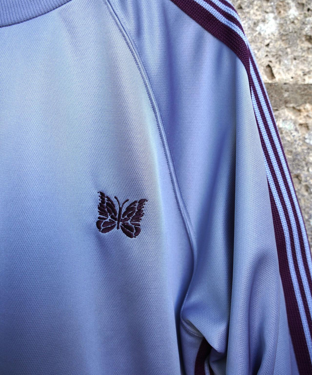 Needles/ニードルズ 別注Track Crew Neck Shirt - Poly Smooth