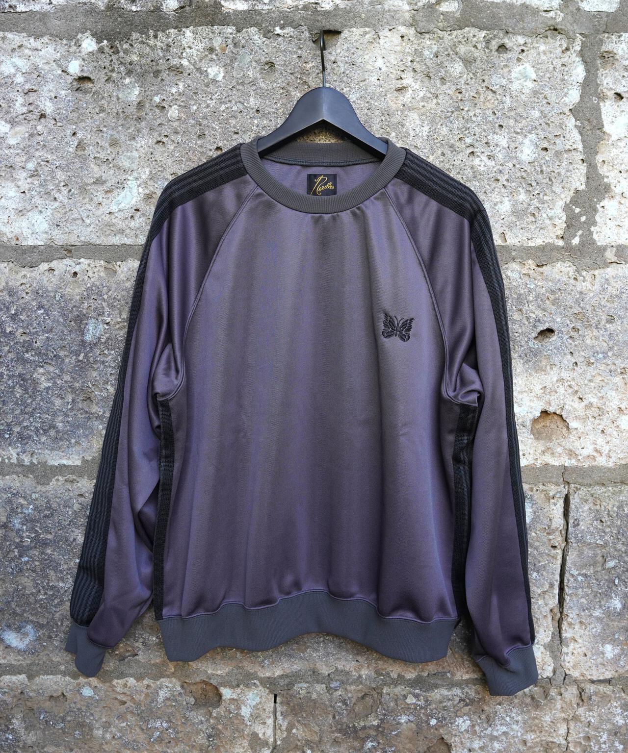 Needles/ニードルズ 別注Track Crew Neck Shirt - Poly Smooth