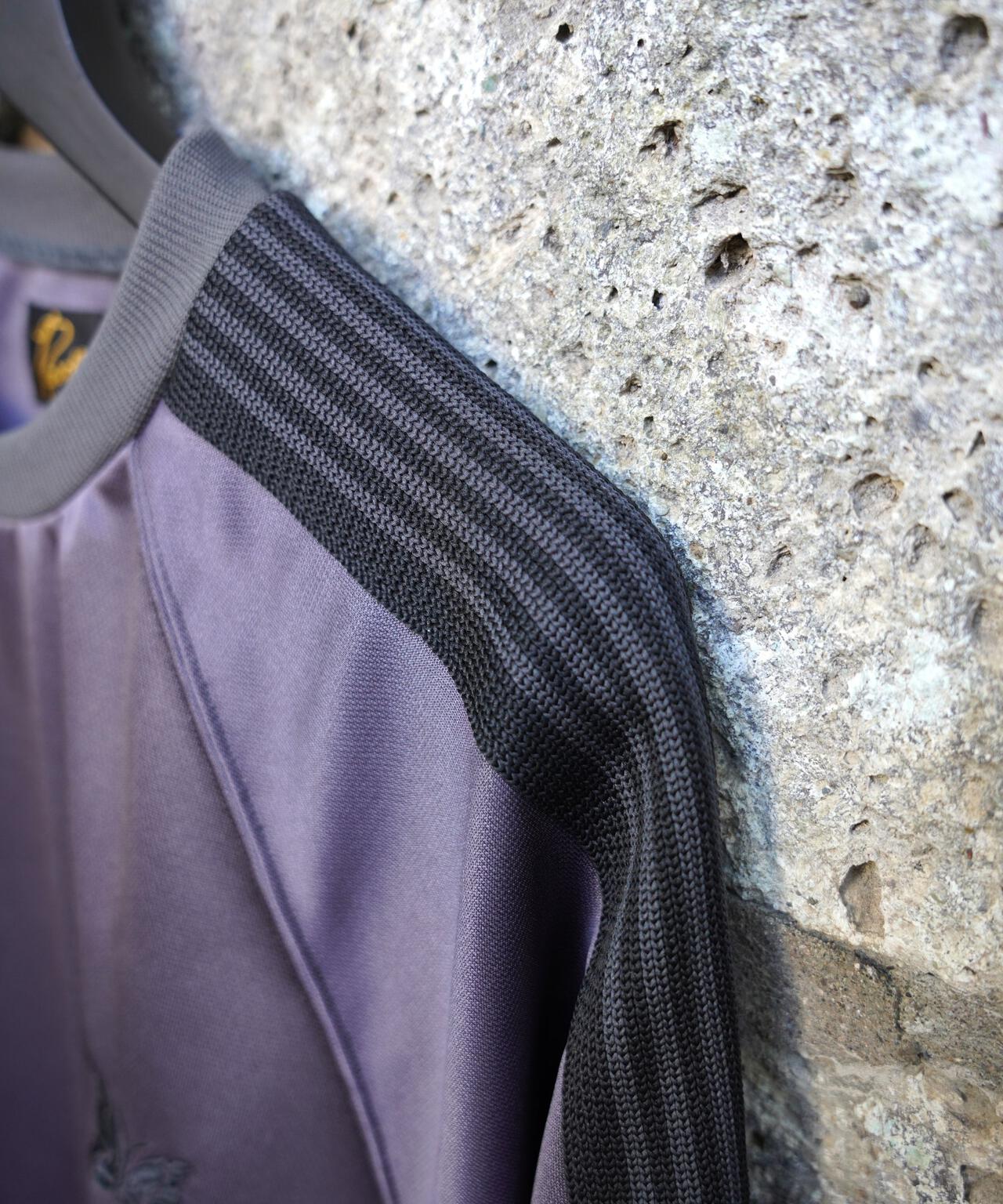 Needles/ニードルズ 別注Track Crew Neck Shirt - Poly Smooth