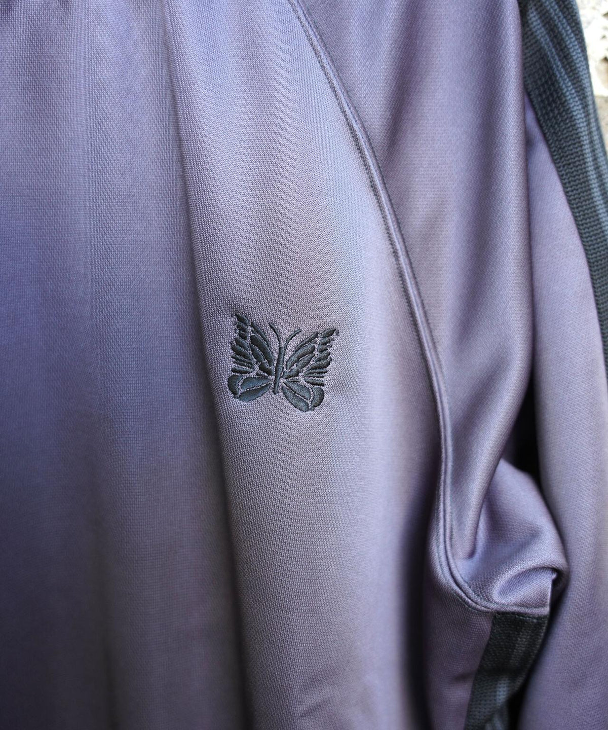 Needles/ニードルズ 別注Track Crew Neck Shirt - Poly Smooth
