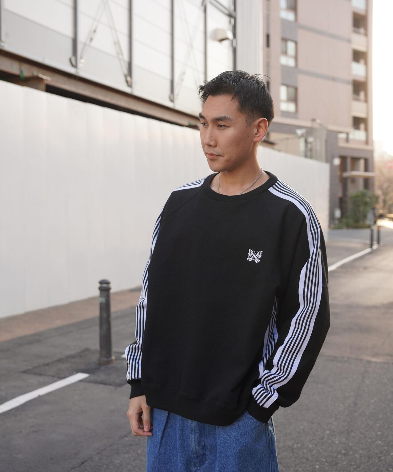 Needles/ニードルズ 別注Track Crew Neck Shirt - Cotton Jersey