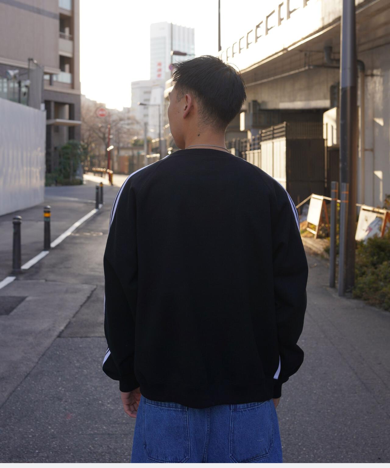 Needles/ニードルズ 別注Track Crew Neck Shirt - Cotton Jersey
