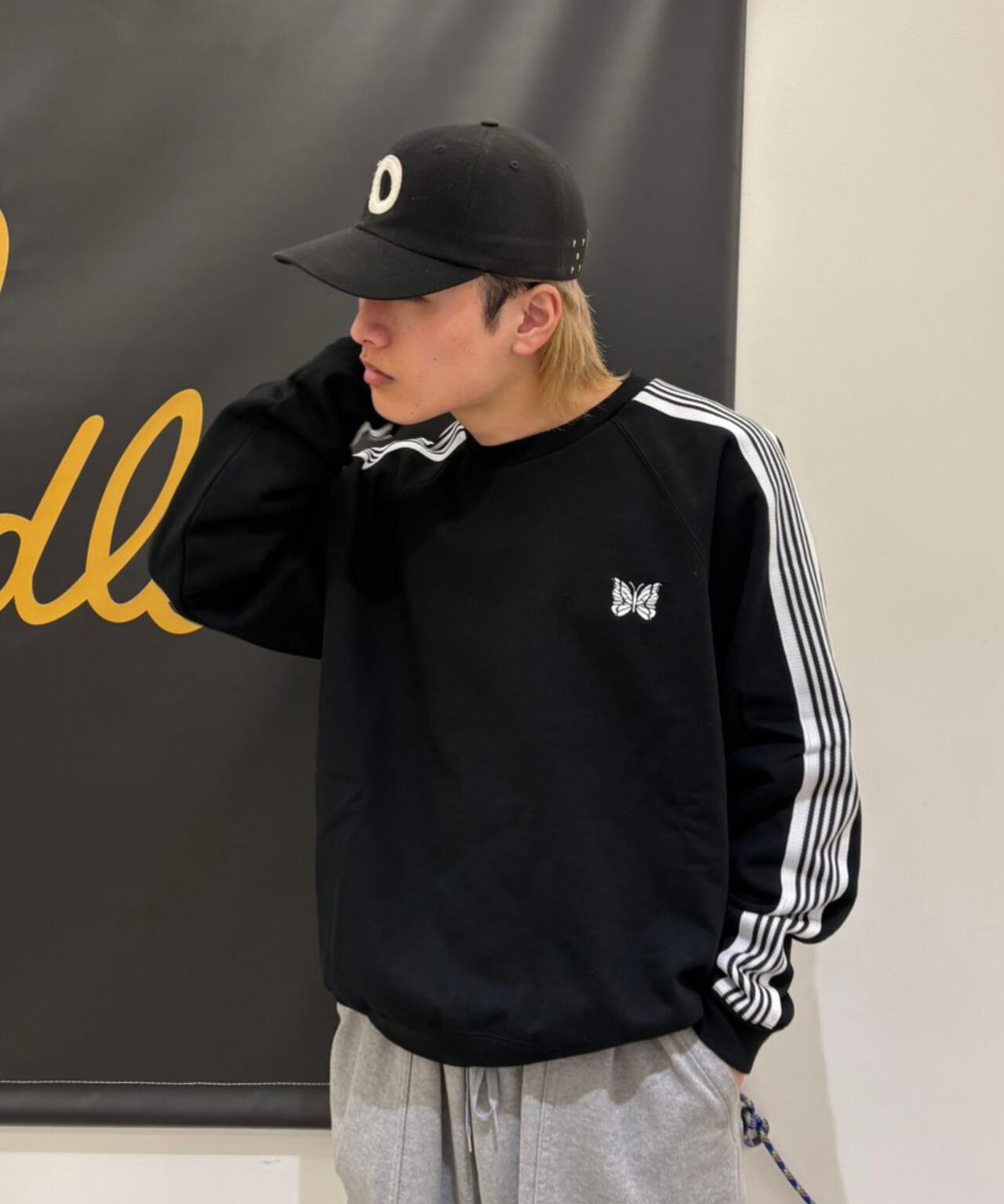 Needles/ニードルズ 別注Track Crew Neck Shirt - Cotton Jersey