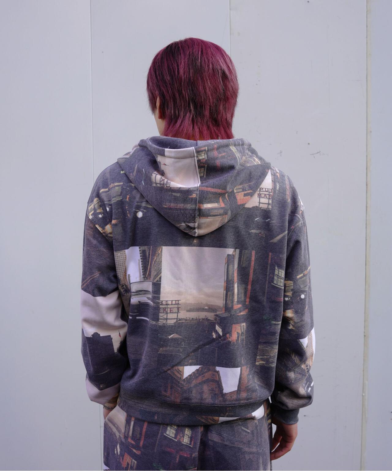 B omnivore/ビーオムニボー GRAPHIC HOODIE
