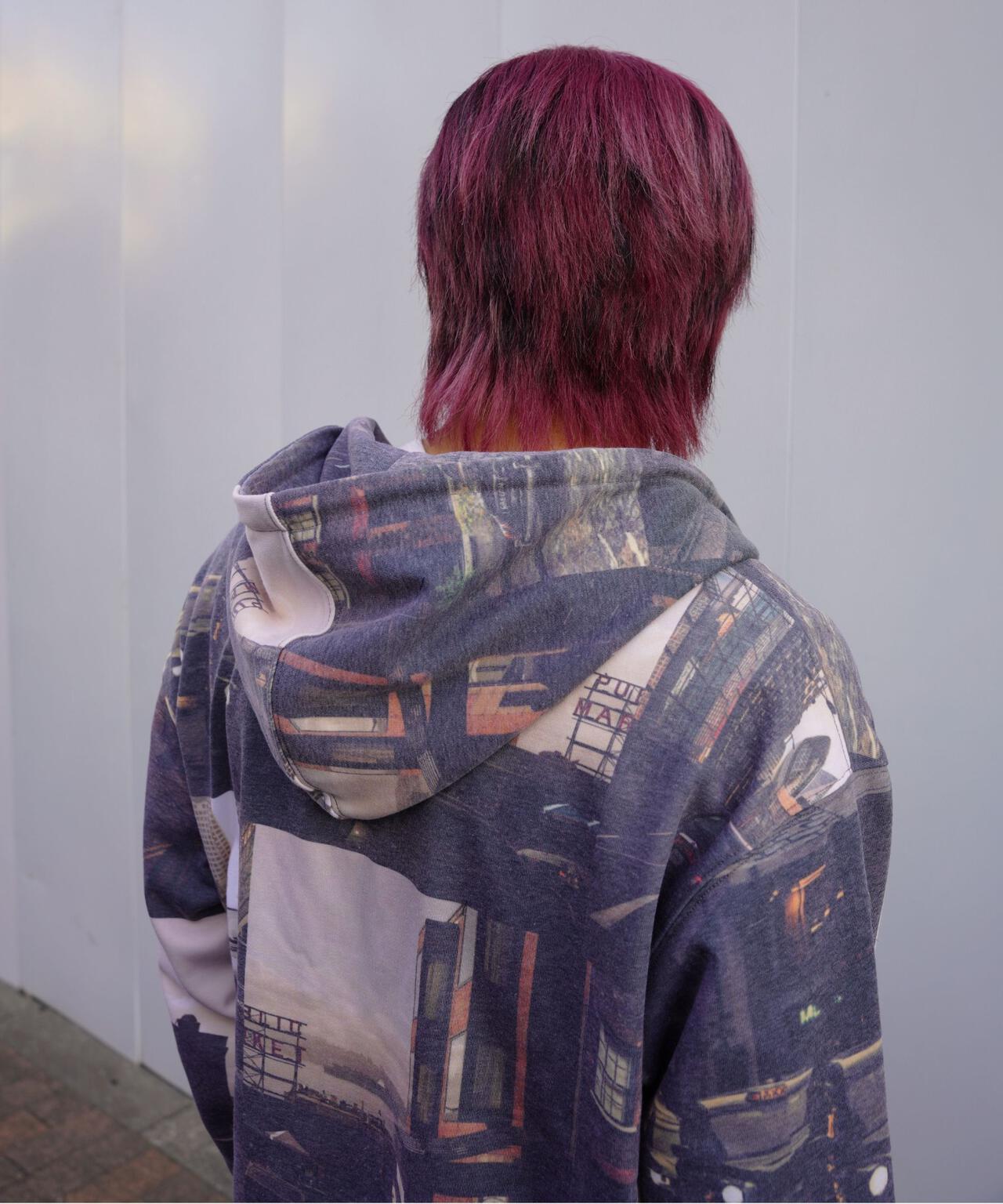 B omnivore/ビーオムニボー GRAPHIC HOODIE