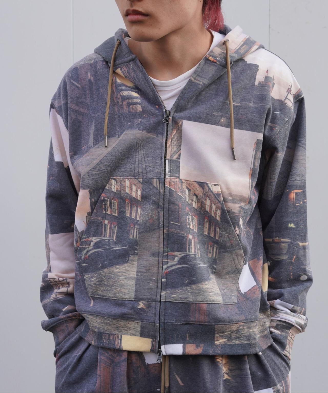 B omnivore/ビーオムニボー GRAPHIC HOODIE