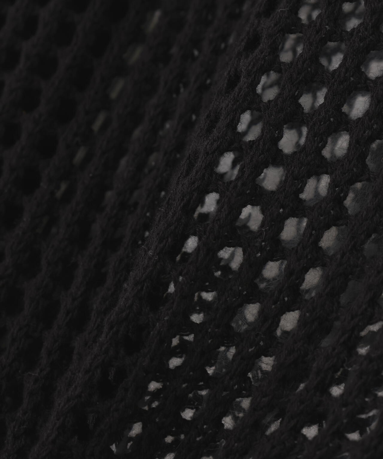 B omnivore/ビーオムニボー HAND - STITCH MESH HOODIE