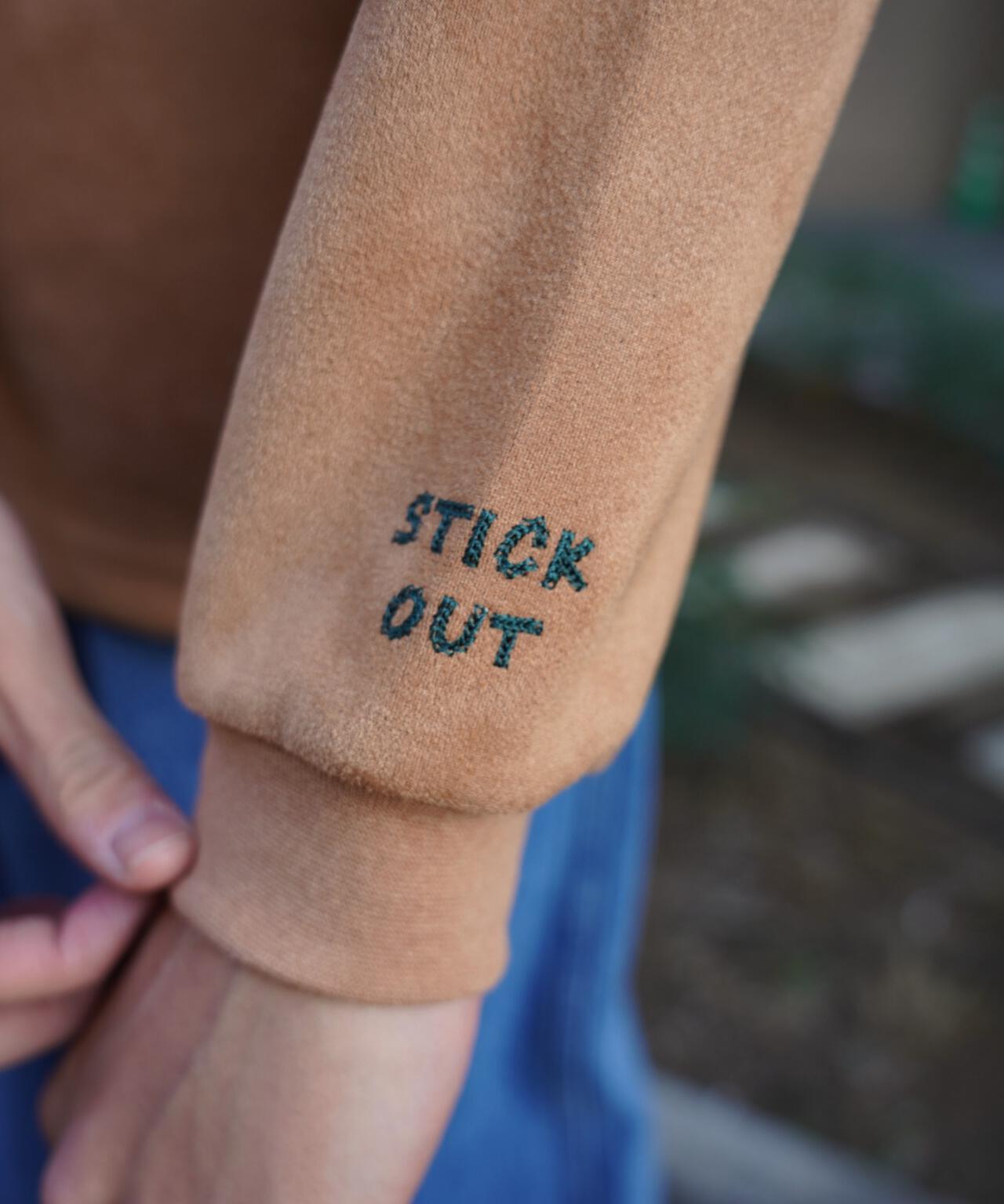 B omnivore/ビーオムニボー SUEDE TIGER L/S PO