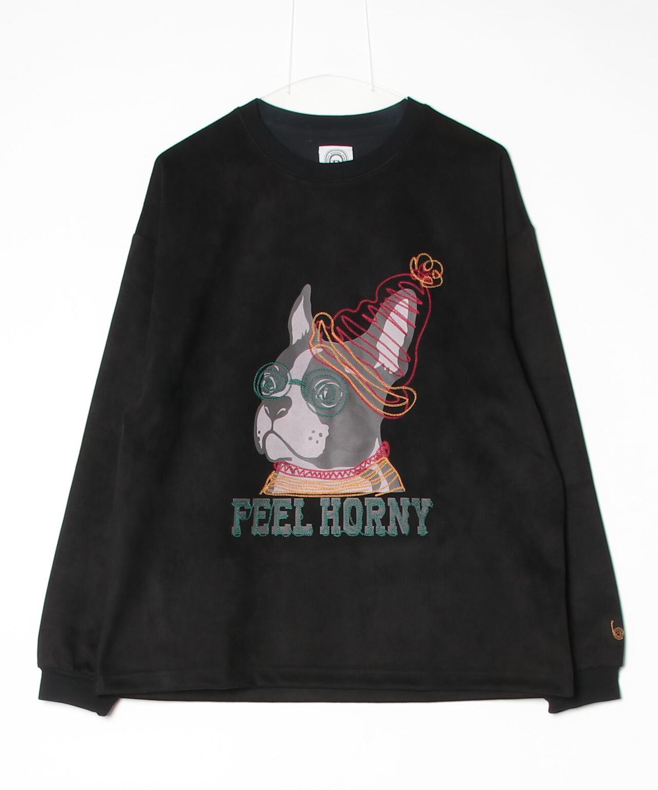 B omnivore/ビーオムニボー SUEDE DOG L/S PO