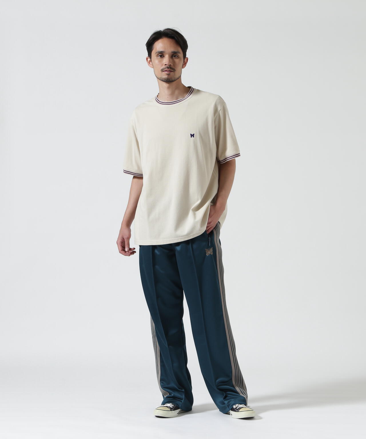 Needles/ニードルズ Ringer Tee - Cotton Pique