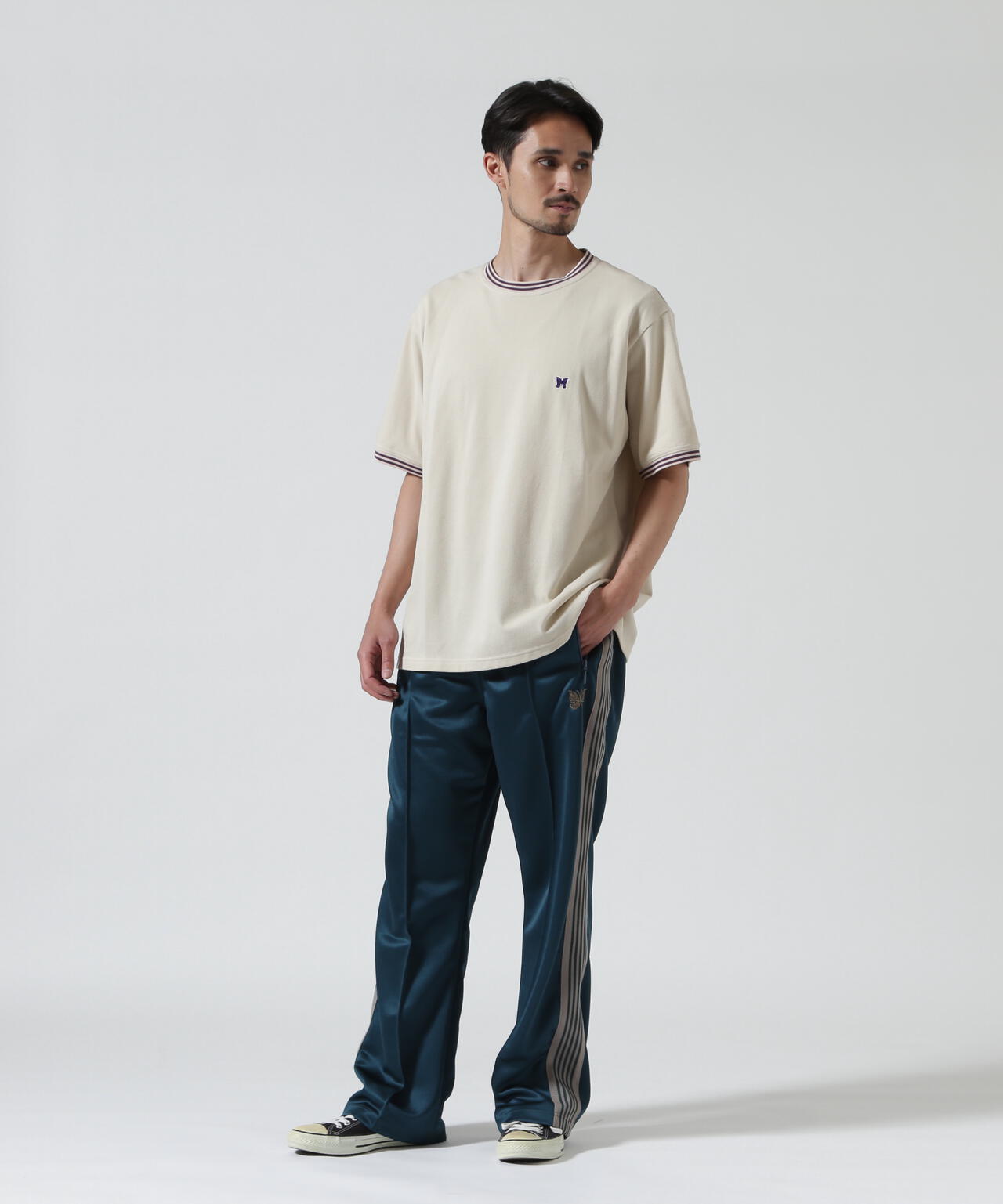 Needles/ニードルズ Ringer Tee - Cotton Pique