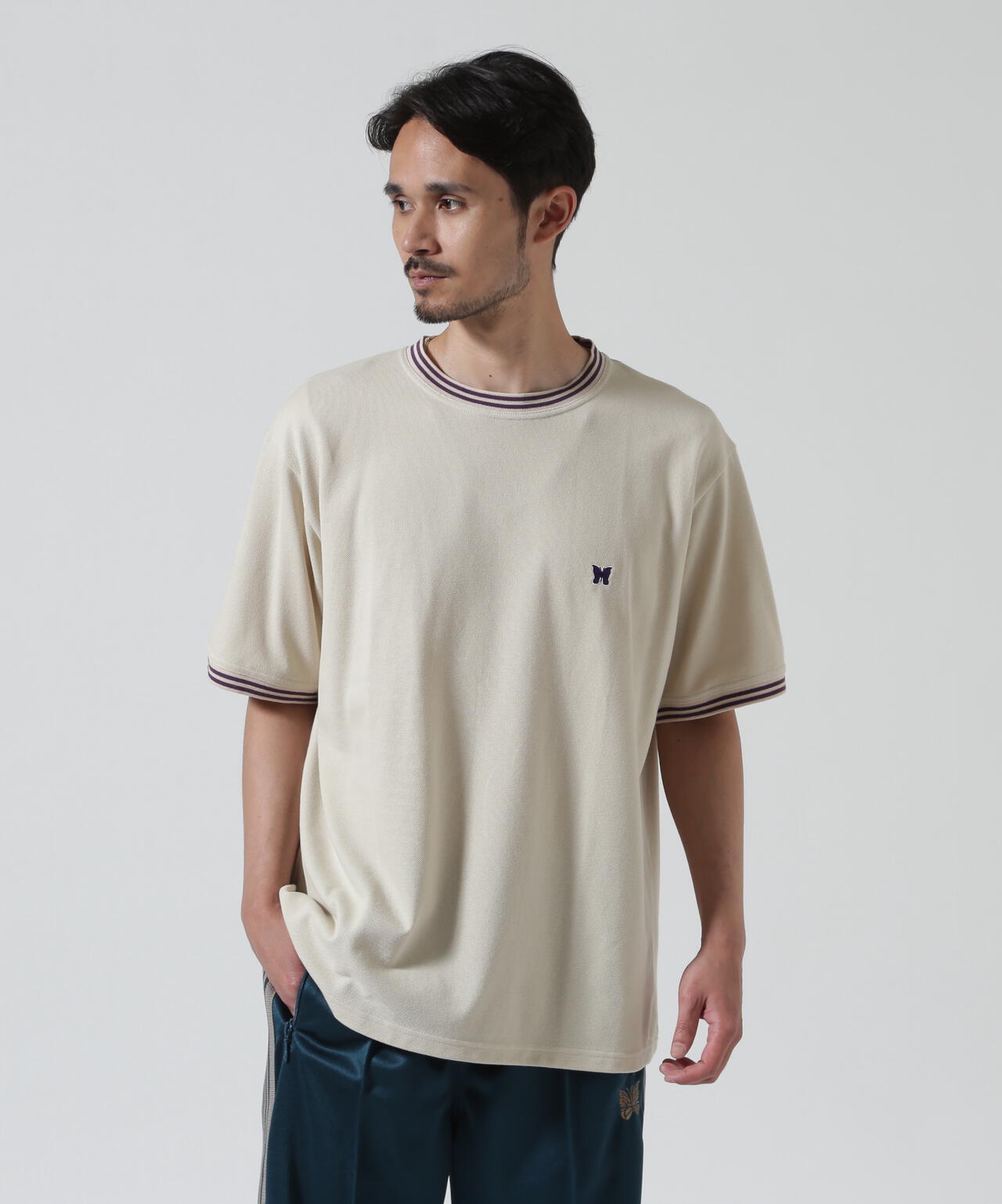 Needles/ニードルズ Ringer Tee - Cotton Pique