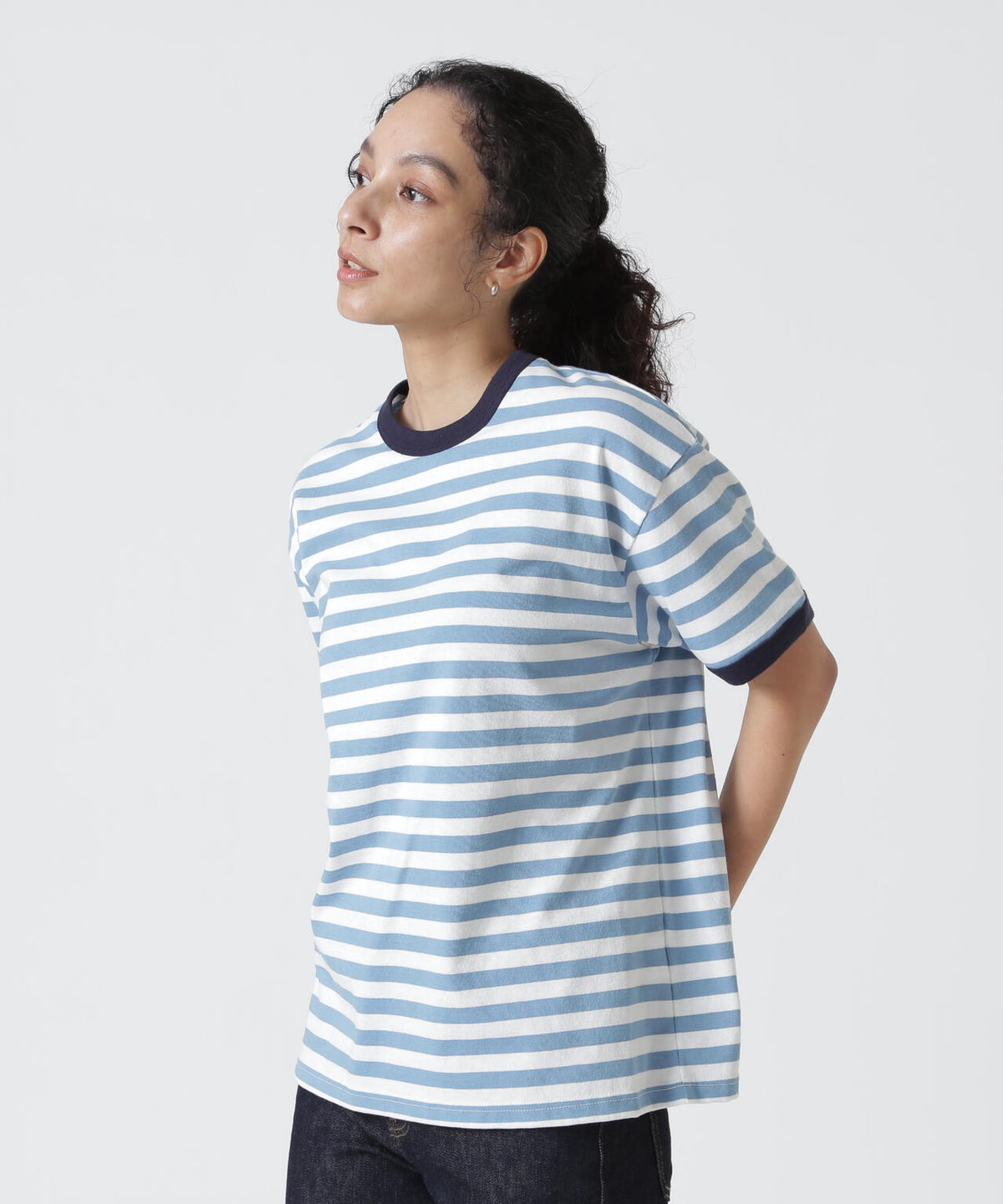 soglia/ソリア AMERICAN DRY BORDER TEE