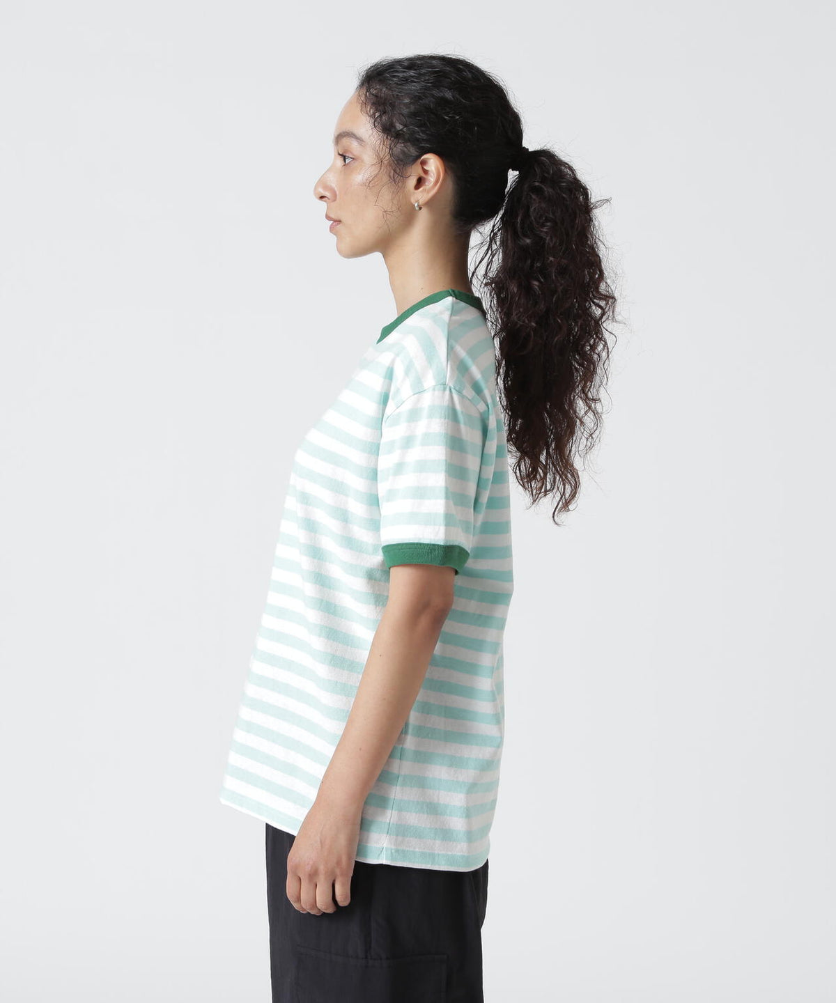 soglia/ソリア AMERICAN DRY BORDER TEE