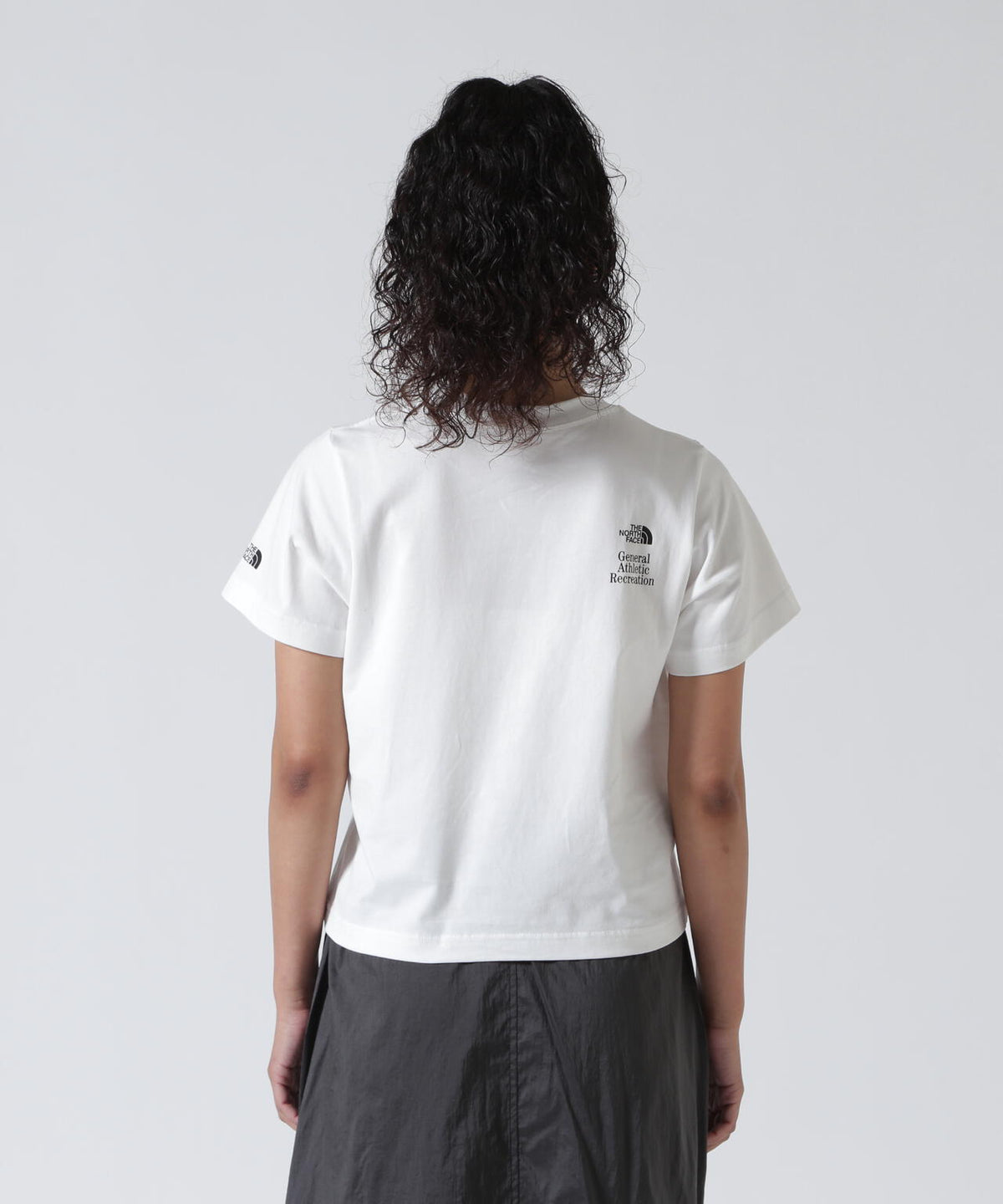 THE NORTH FACE/ザ・ノース・フェイス GAR Typographic White S/S Tee NT32666