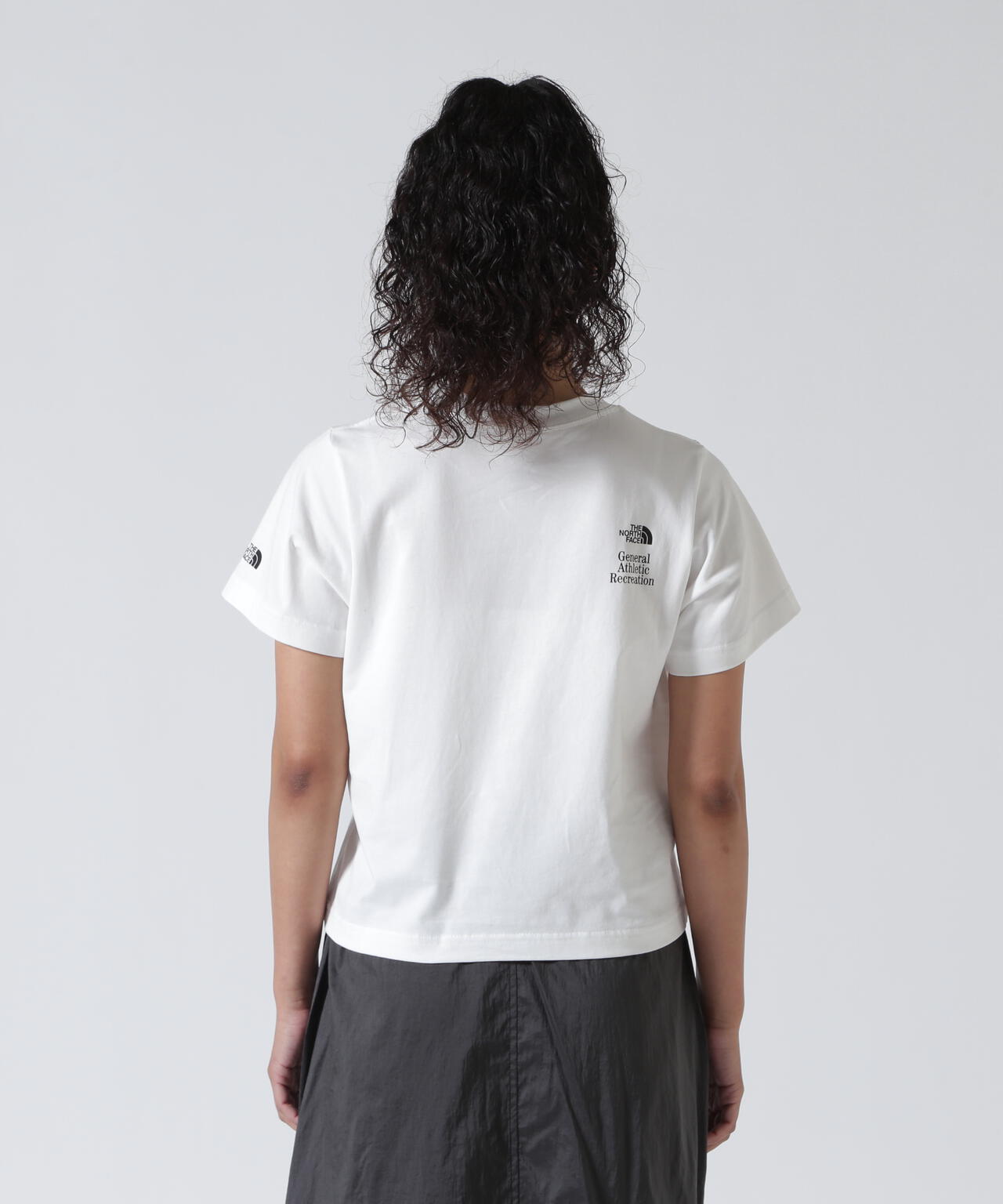 THE NORTH FACE/ザ・ノース・フェイス GAR Typographic White S/S Tee NT32666