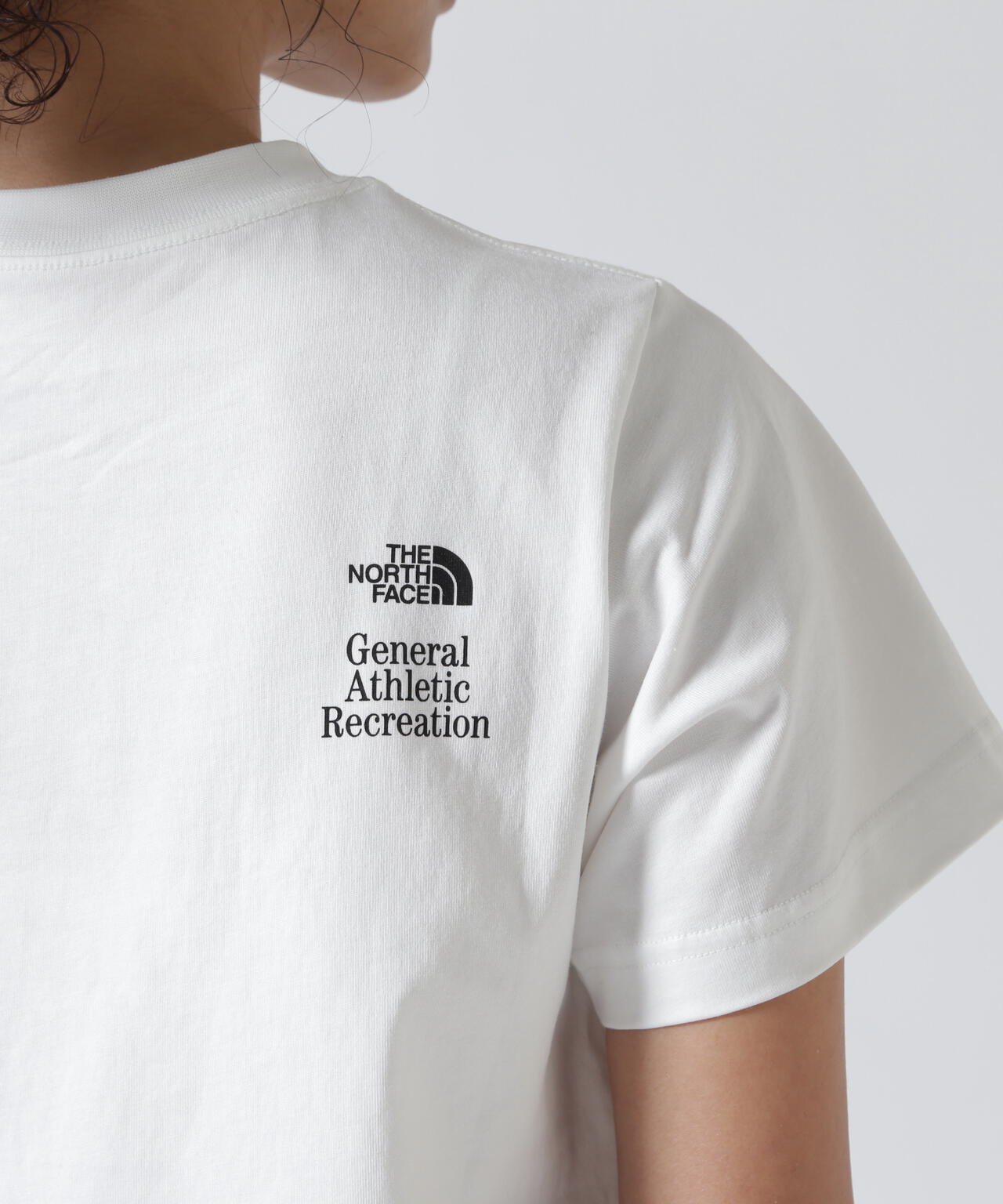 THE NORTH FACE/ザ・ノース・フェイス GAR Typographic White S/S Tee NT32666
