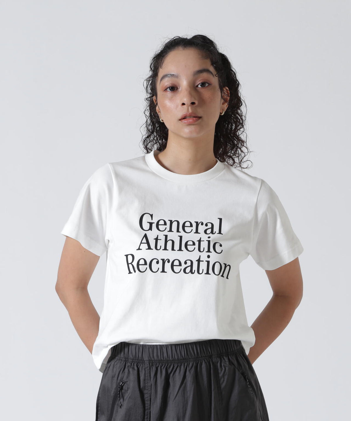 THE NORTH FACE/ザ・ノース・フェイス GAR Typographic White S/S Tee NT32666