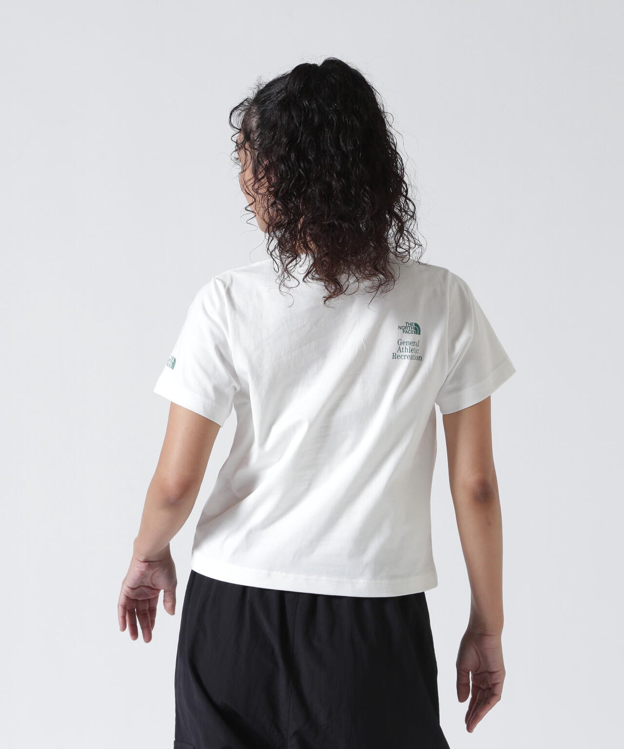THE NORTH FACE/ザ・ノース・フェイス GAR Typographic White S/S Tee NT32666