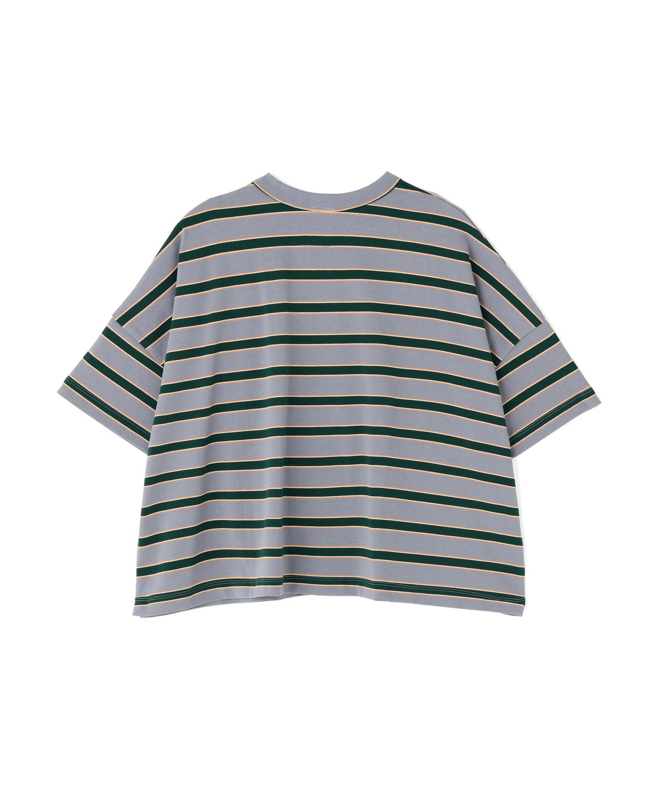 B omnivore/ビーオムニボー 天竺ボーダーワイドTEE WOMEN'S