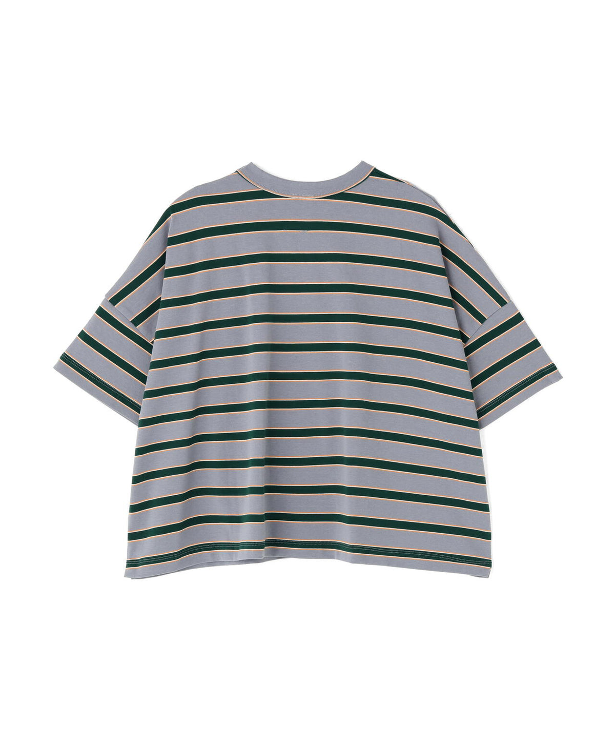 B omnivore/ビーオムニボー 天竺ボーダーワイドTEE WOMEN'S