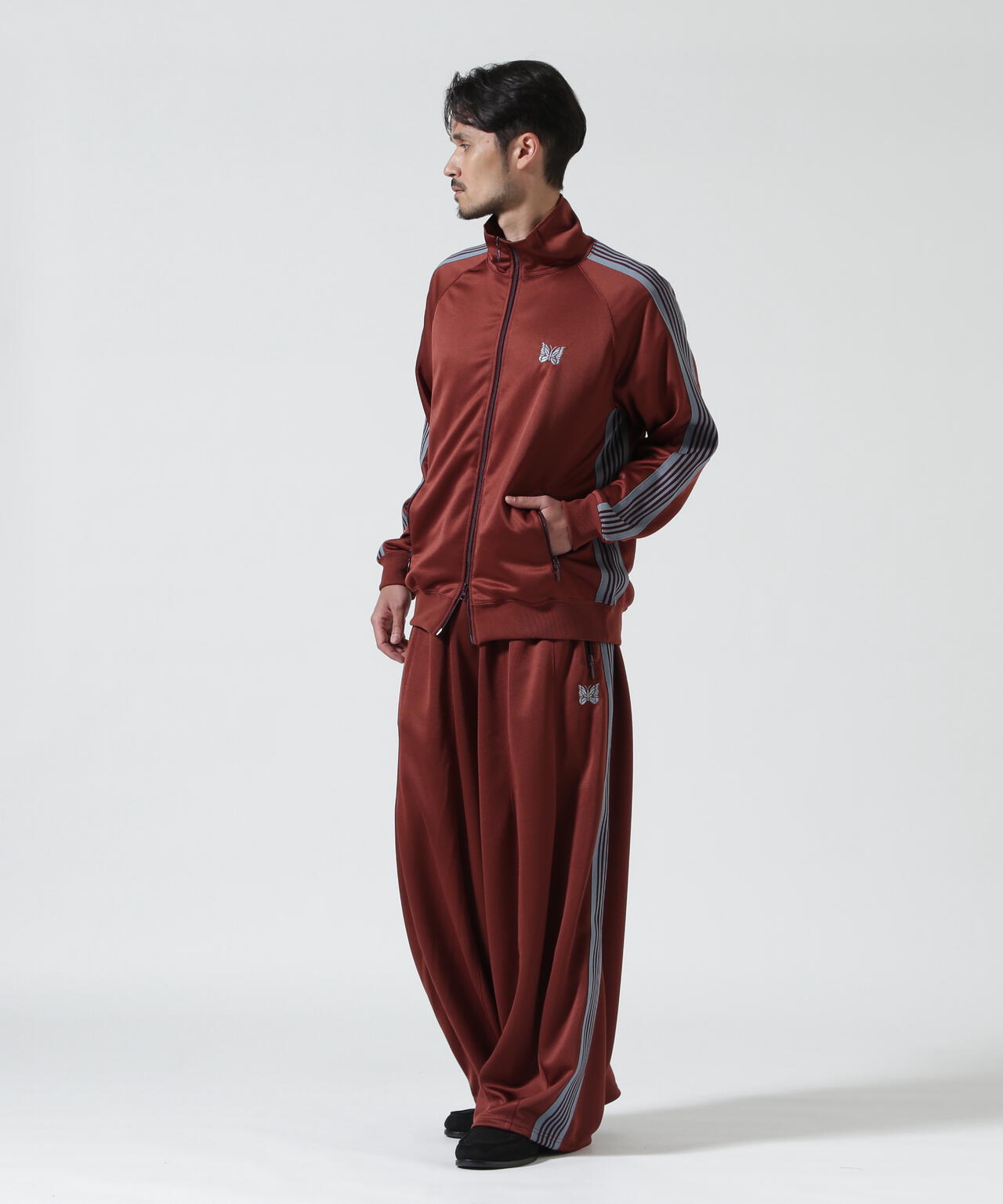 Needles/ニードルズ Track Jacket - Poly Smooth