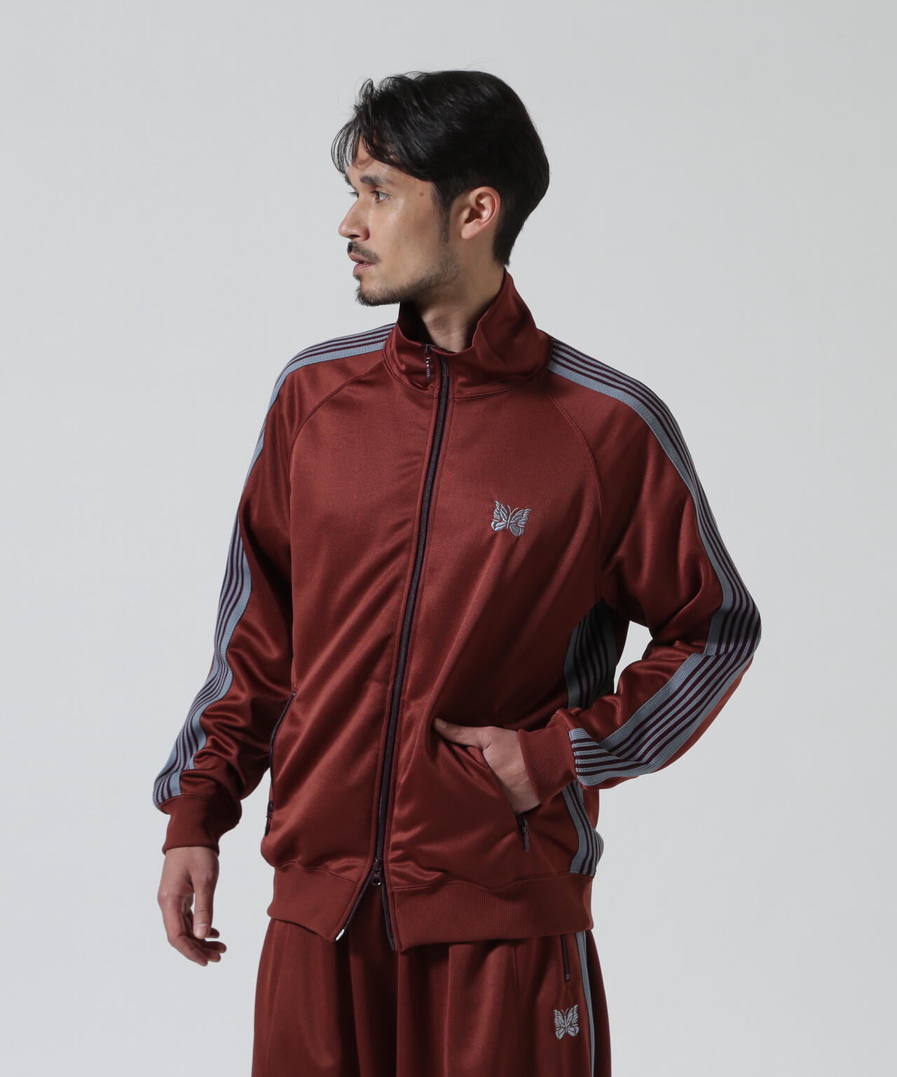 Needles/ニードルズ Track Jacket - Poly Smooth