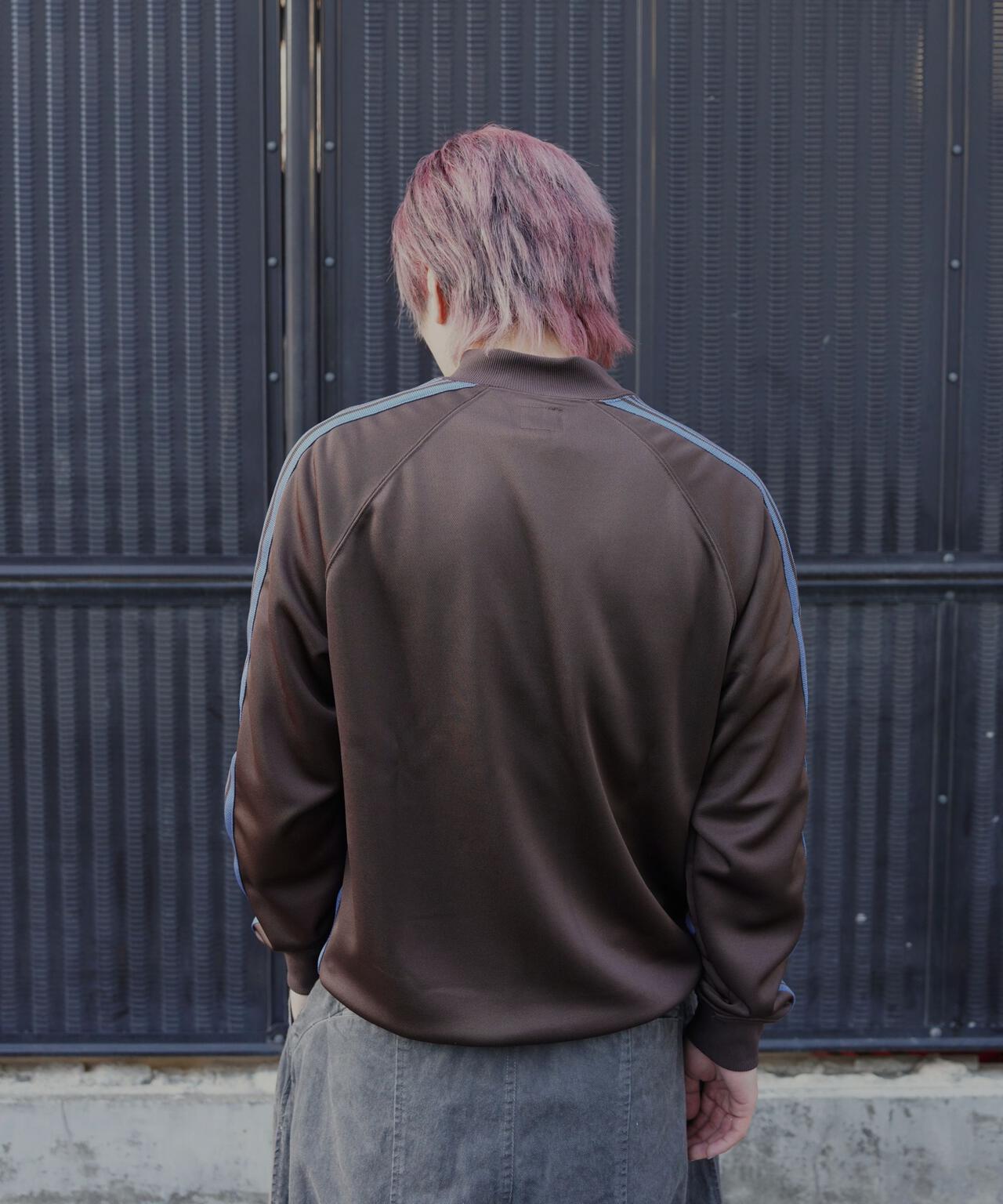 Needles/ニードルズ 別注Rib Collar Track Jacket - Poly Smooth