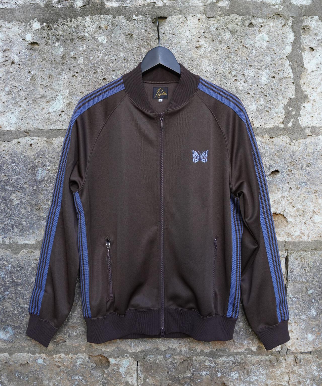 Needles/ニードルズ 別注Rib Collar Track Jacket - Poly Smooth
