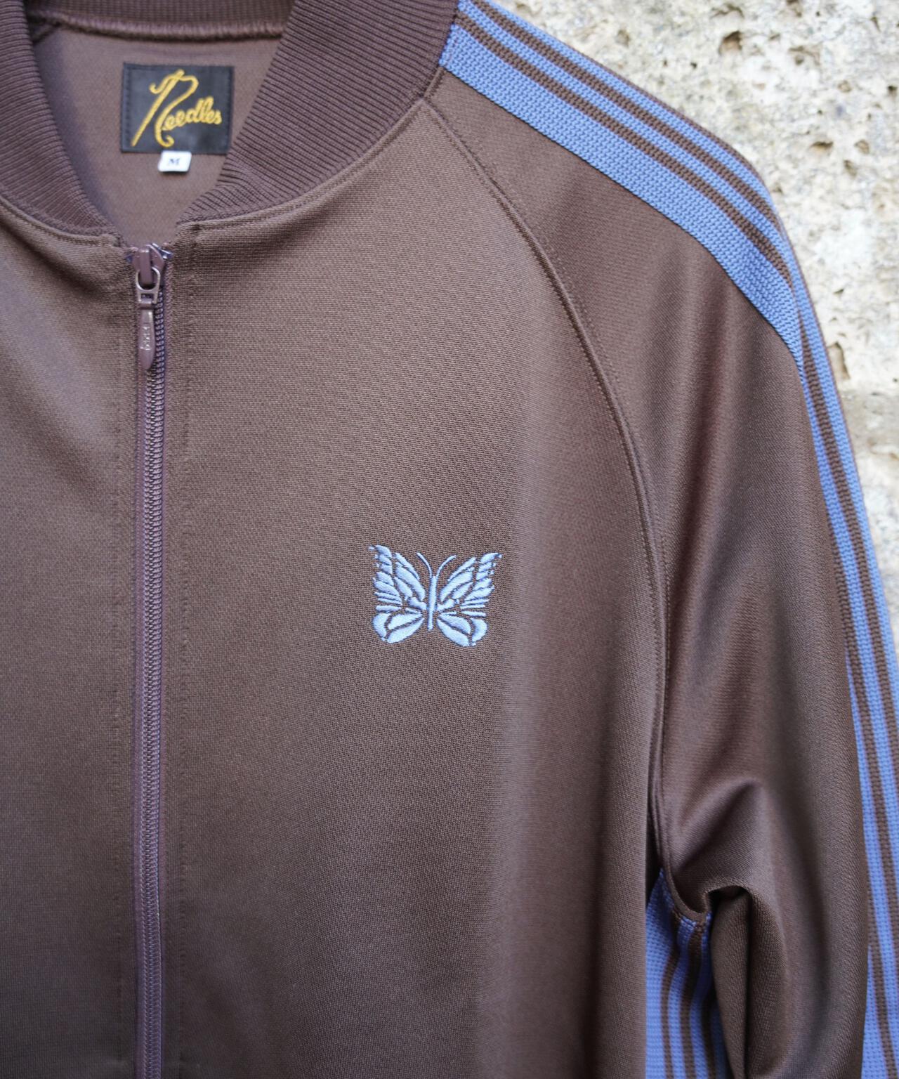 Needles/ニードルズ 別注Rib Collar Track Jacket - Poly Smooth