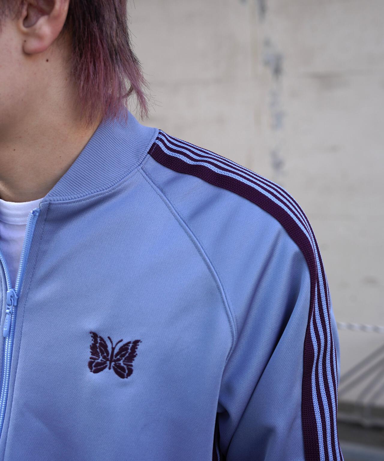 Needles/ニードルズ 別注Rib Collar Track Jacket - Poly Smooth
