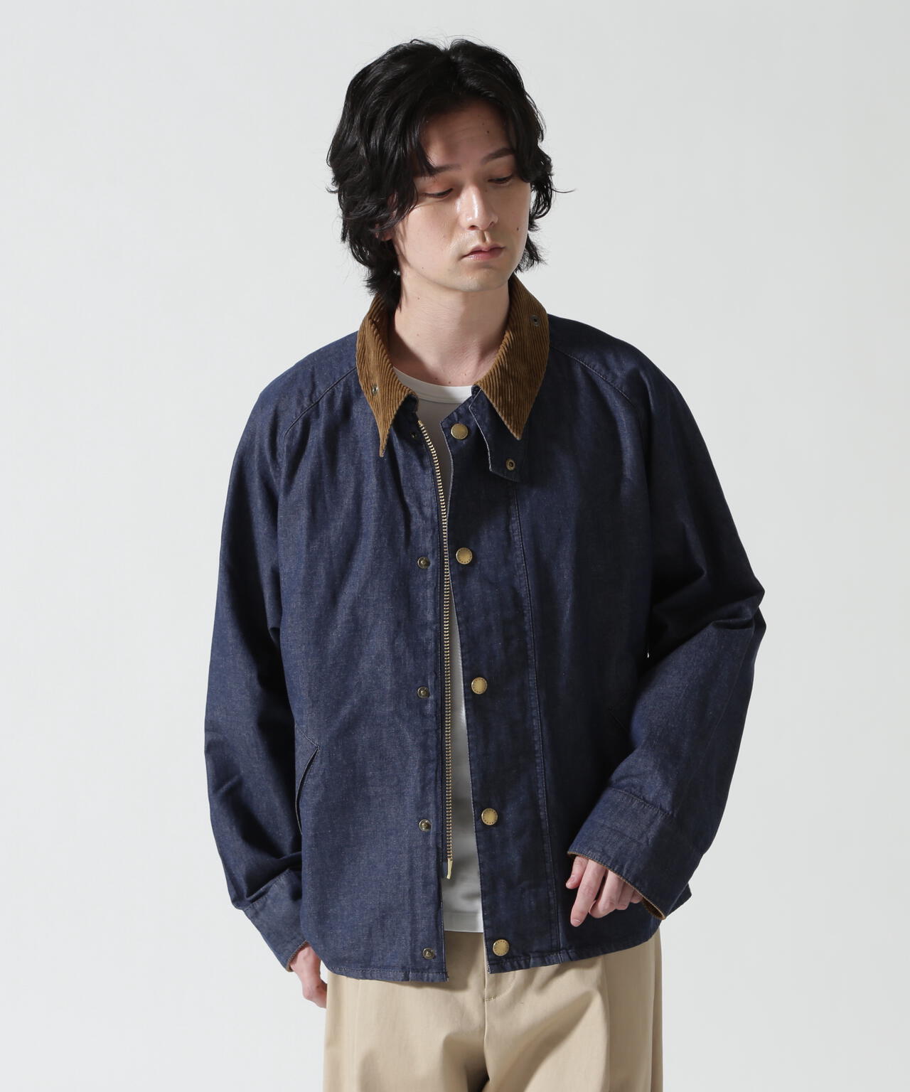 Barbour/バブアー TRANSPORT DENIM CASUAL JACKET