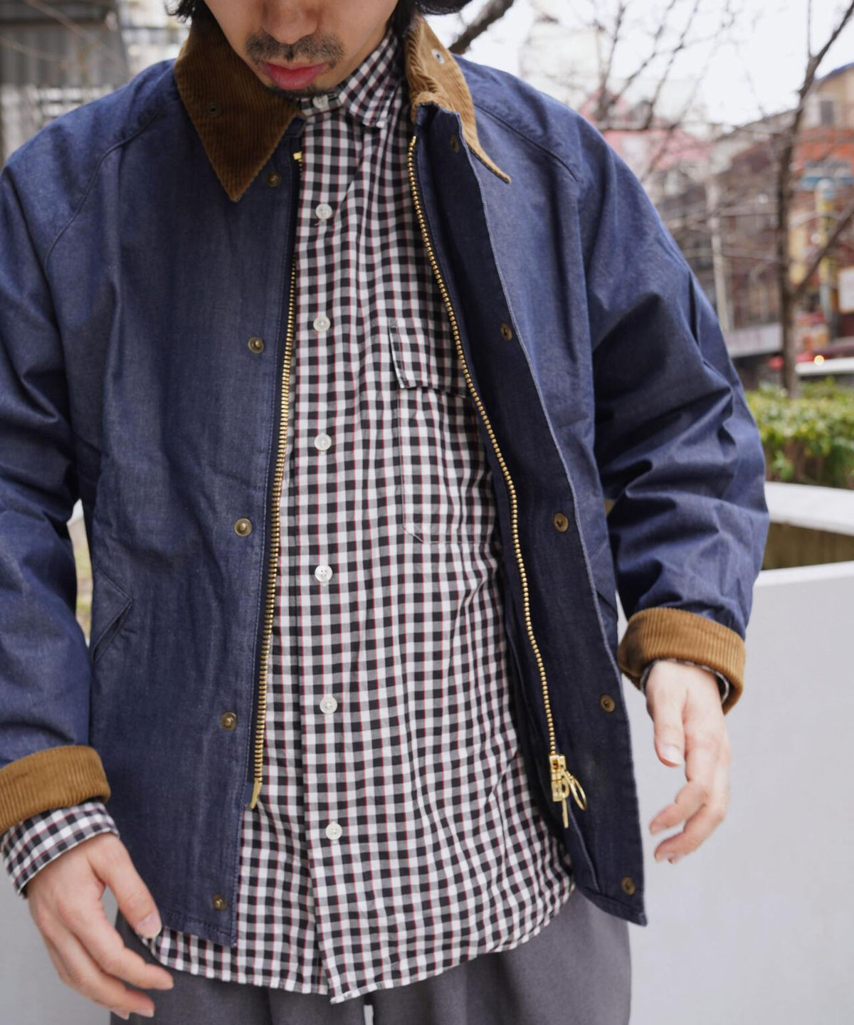 Barbour/バブアー TRANSPORT DENIM CASUAL JACKET
