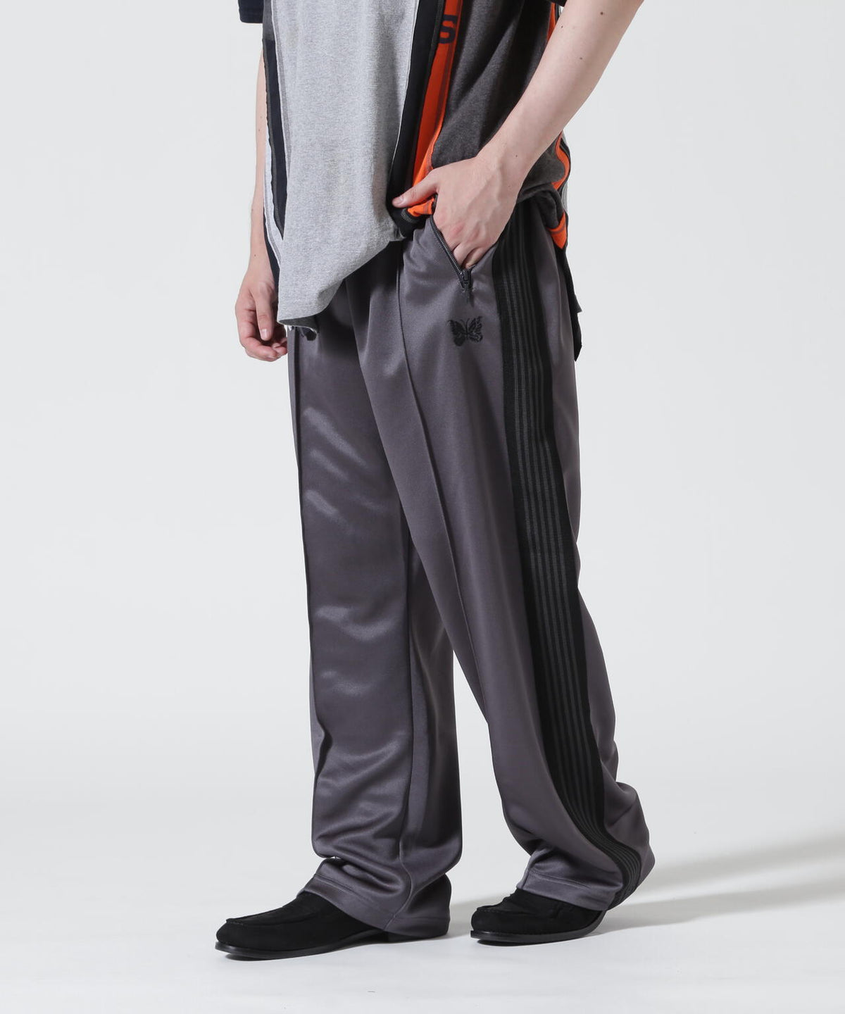 Needles/ニードルズ 別注Track Pant - Poly Smooth
