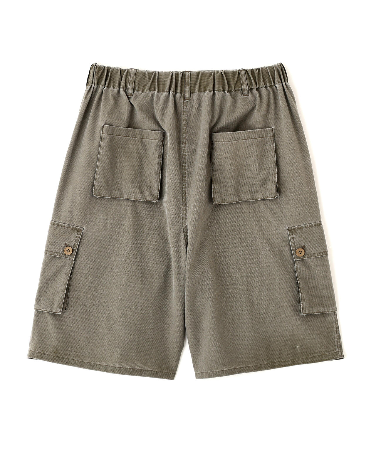 B omnivore/ビーオムニボー PIGMENT WIND CLOTH W CARGO SHORTS