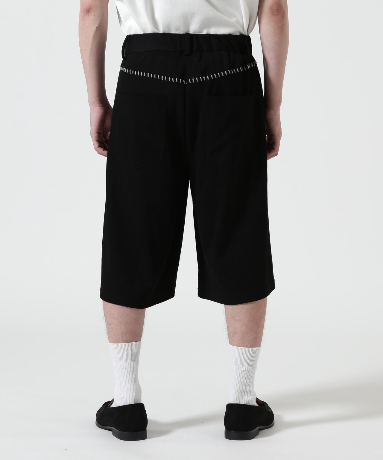 B omnivore/ビーオムニボー STITCH SHORTS ステッチショーツ