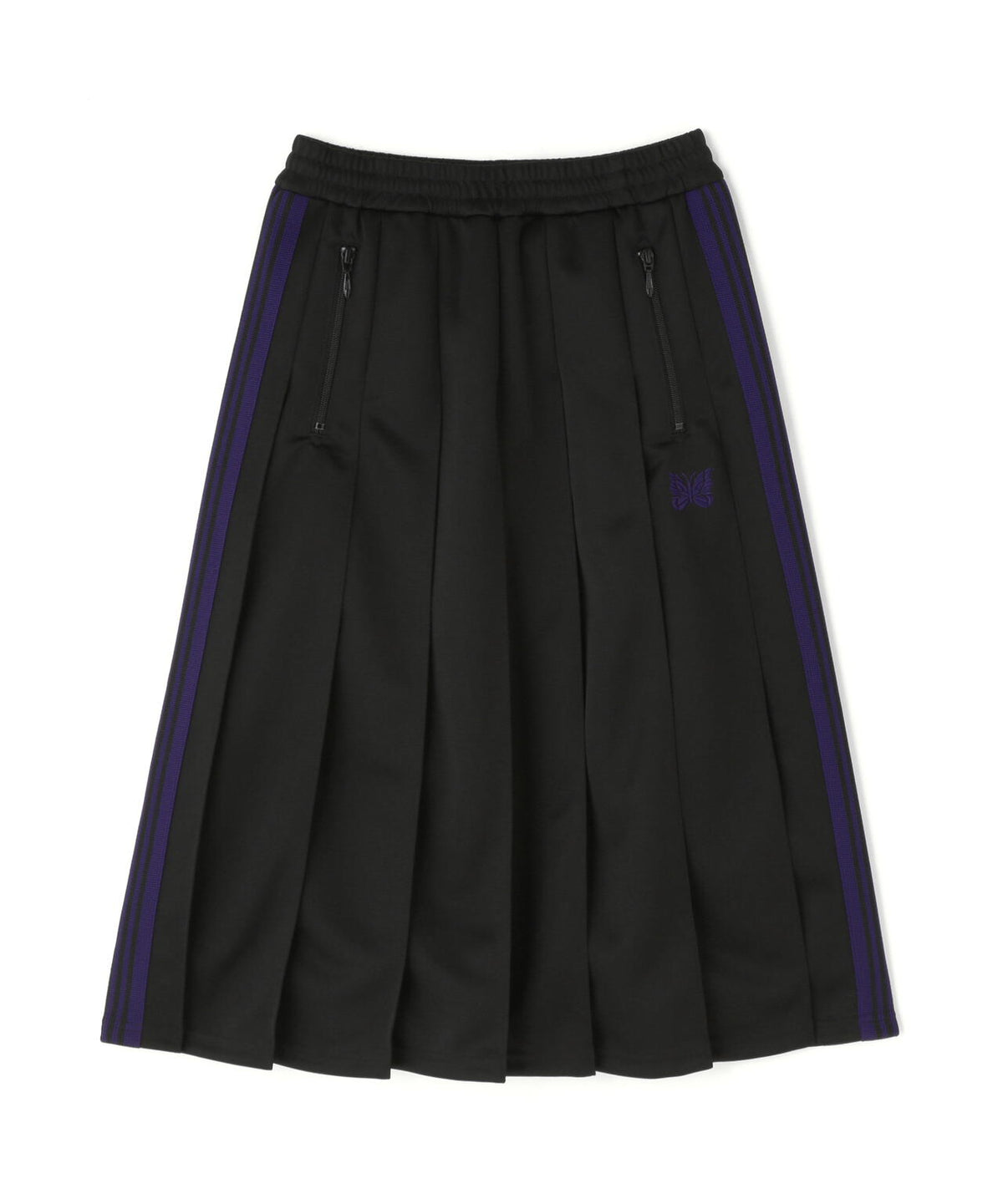 Needles/ニードルズ Pleated Track Skirt - Poly Smooth TY357