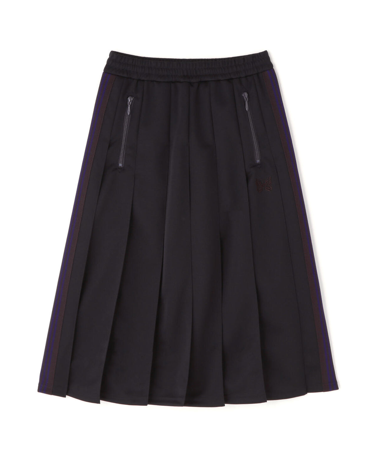 Needles/ニードルズ Pleated Track Skirt - Poly Smooth TY357
