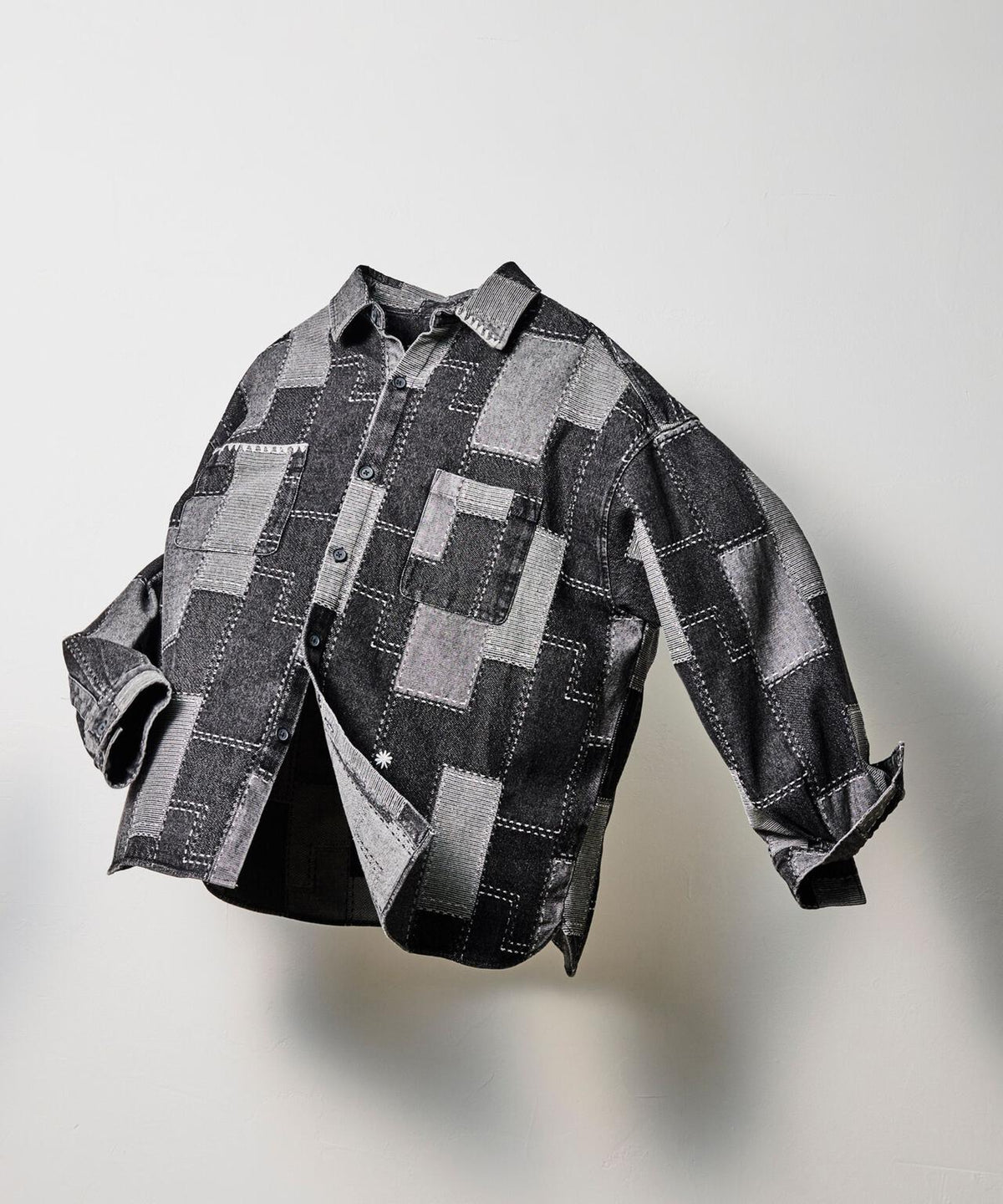 B omnivore/ビーオムニボー HANDSTITCH DENIM SHIRT 2