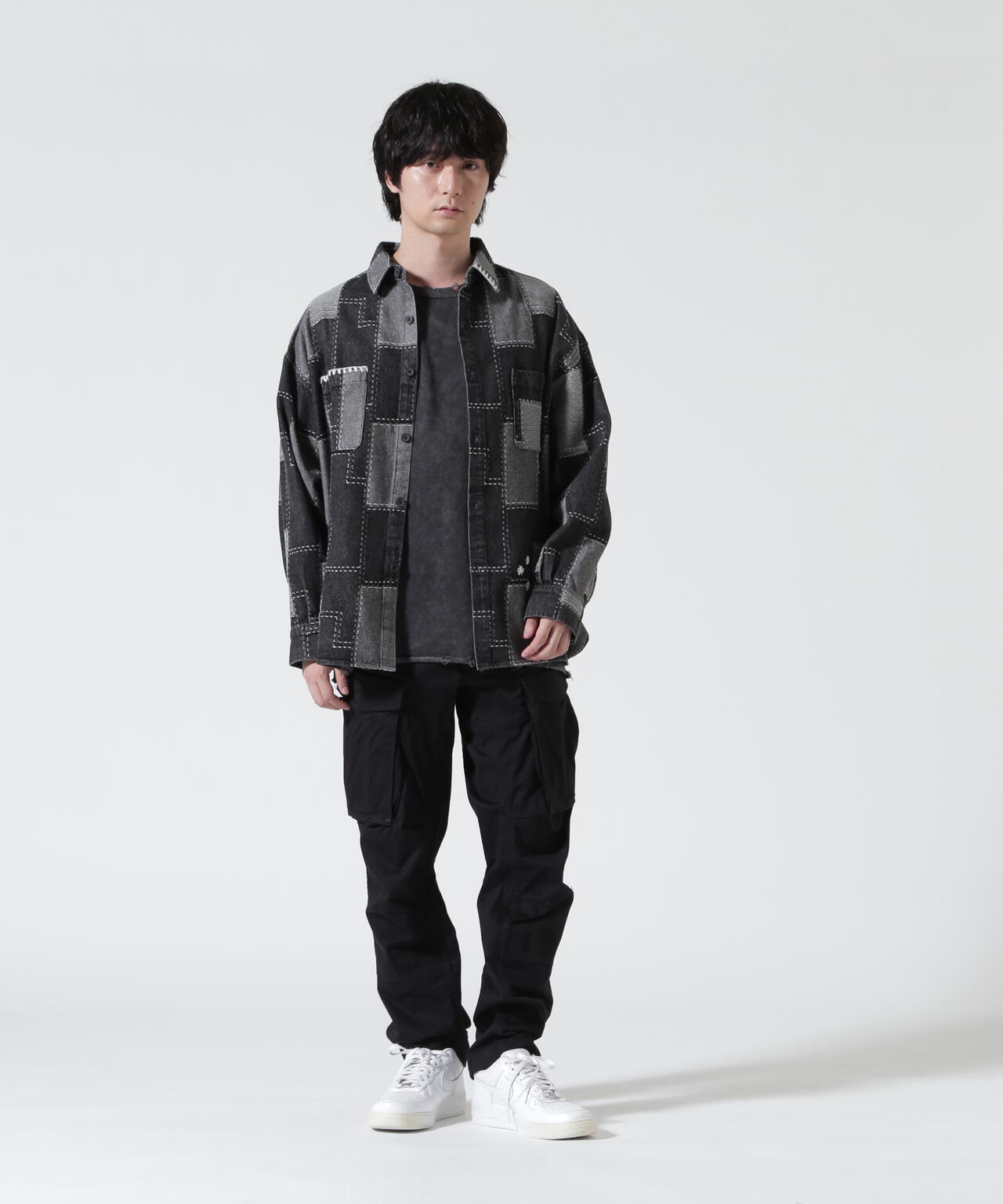 B omnivore/ビーオムニボー HANDSTITCH DENIM SHIRT 2
