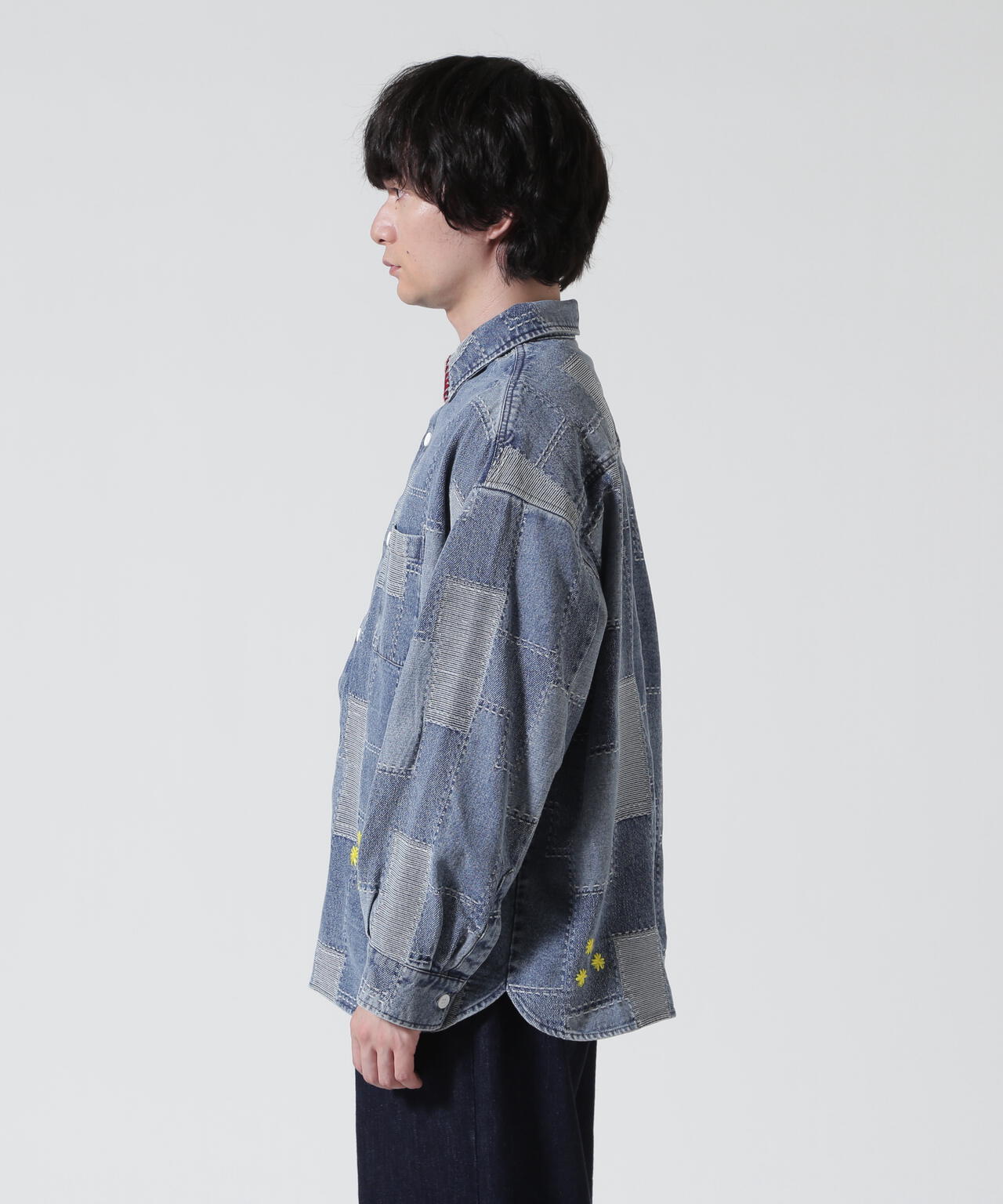 B omnivore/ビーオムニボー HANDSTITCH DENIM SHIRT 2