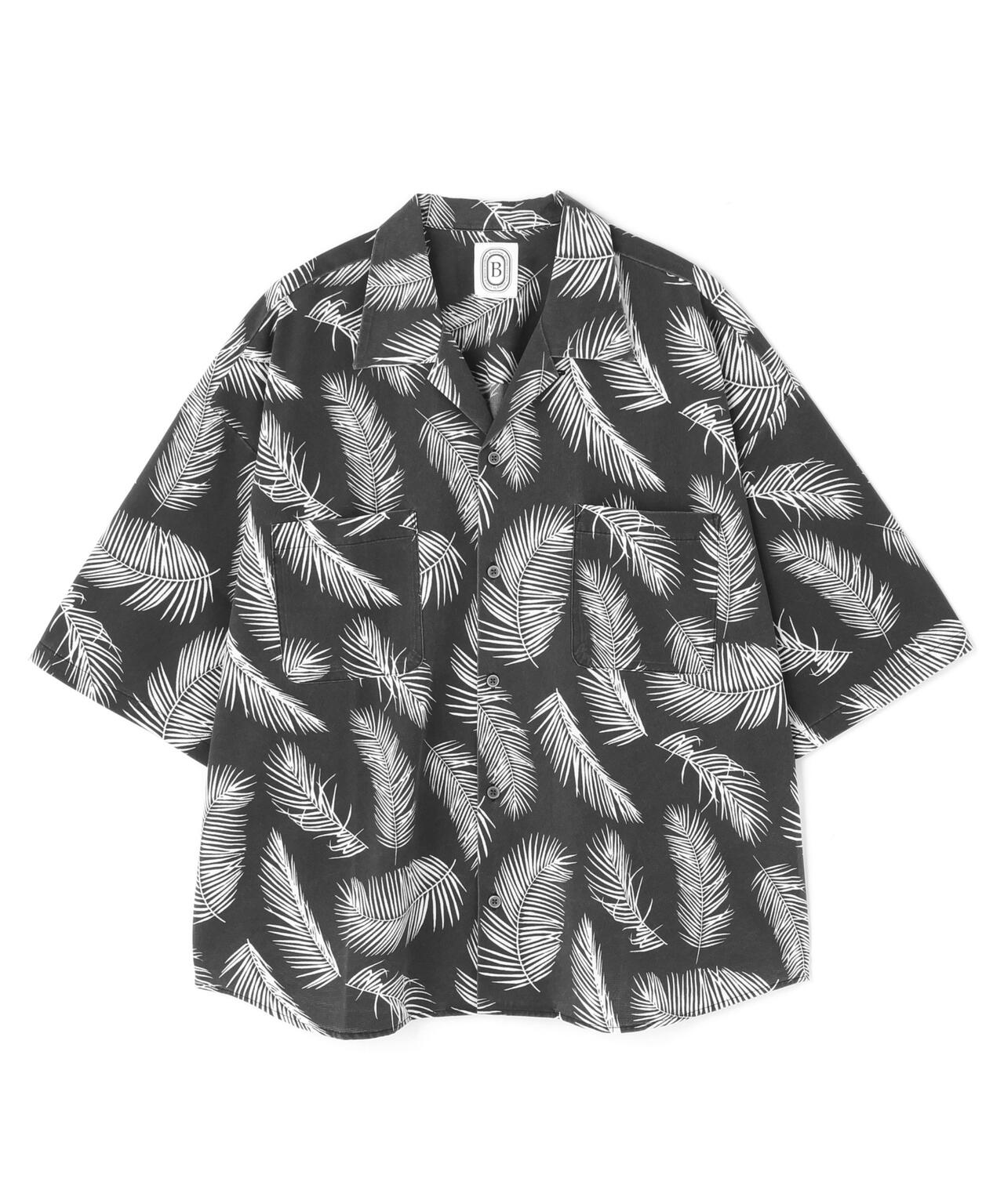 B omnivore/ビーオムニボー PIGMENT WIND CLOTH SHIRT ピグメントウインドクロスシャツ